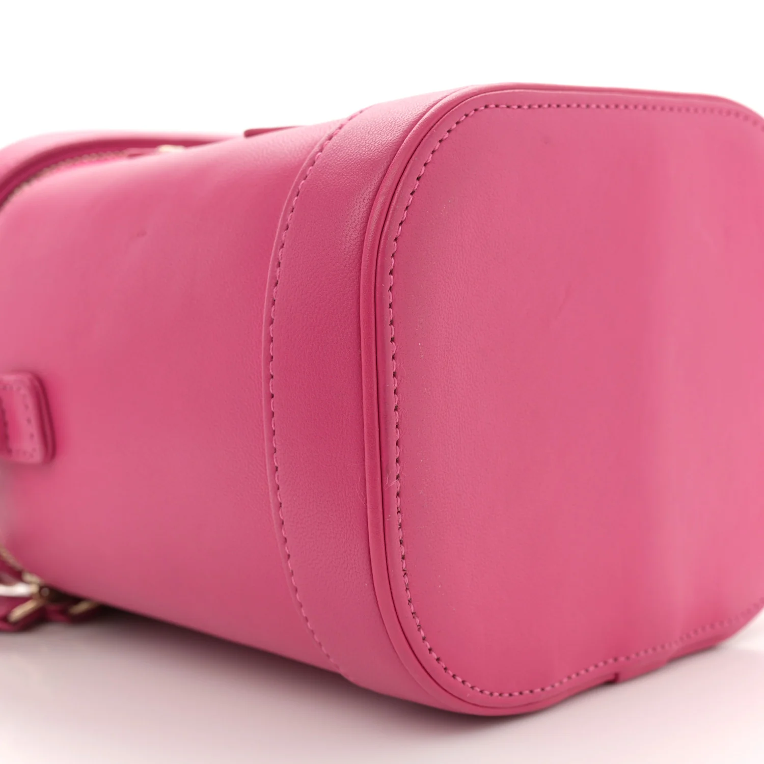 Lambskin Timeless Vanity Cosmetic Case Pink