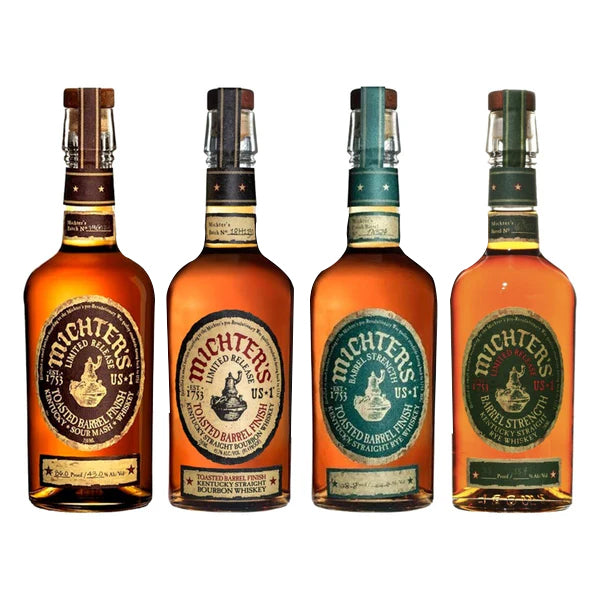 Toasted Barrel Finish Sour Mash Limited Release Bourbon, Toasted Barrel Finish, Toasted Barrel Rye Barrel Strength Rye Bundle