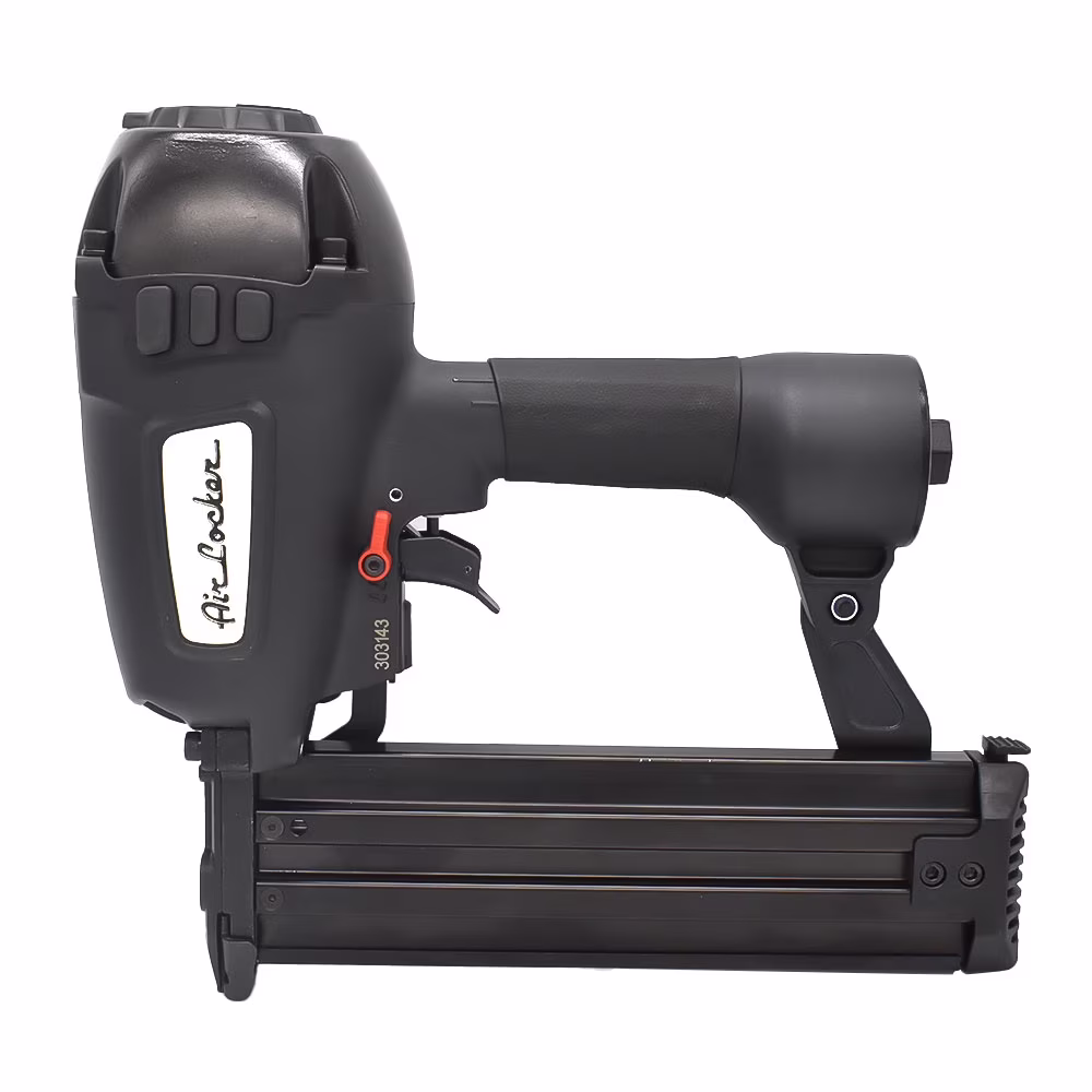 Air Locker CN64A3 5/8 - 2-1/2 Heavy Duty Round head Pneumatic Concrete T Nailer Air Gun