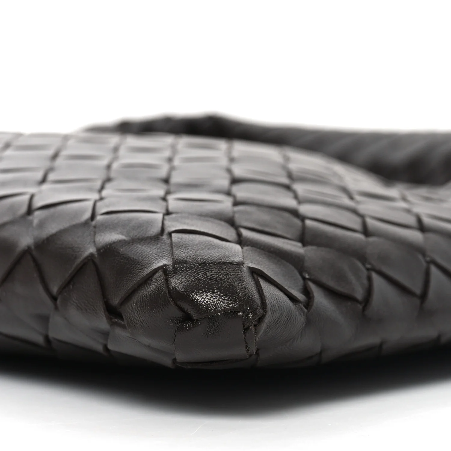 Calfskin Intrecciato Small Hop Fondant
