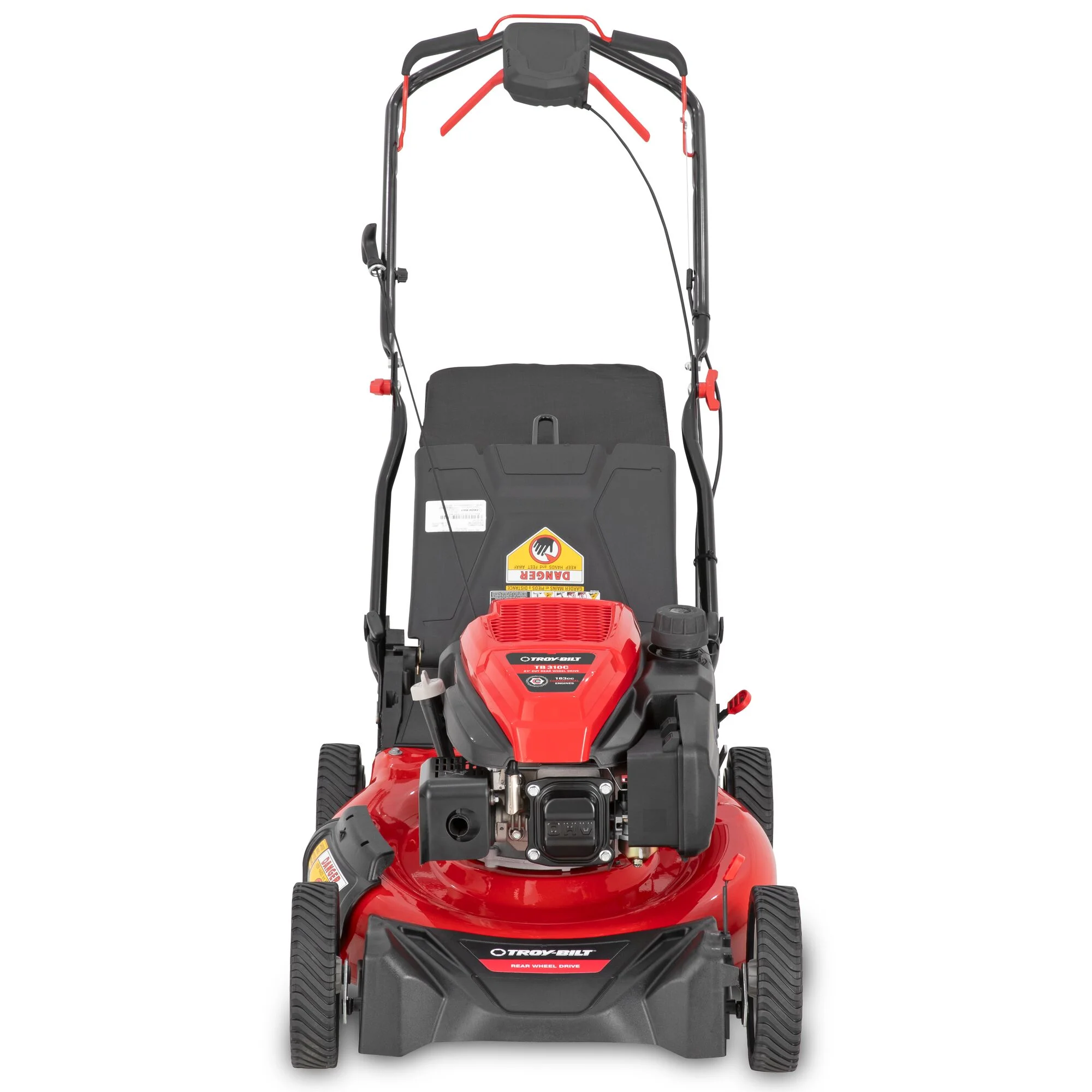 21" 163cc Gas Powered Rear-Wheel Drive Walk-Behind Mower, TB310C - Image 8