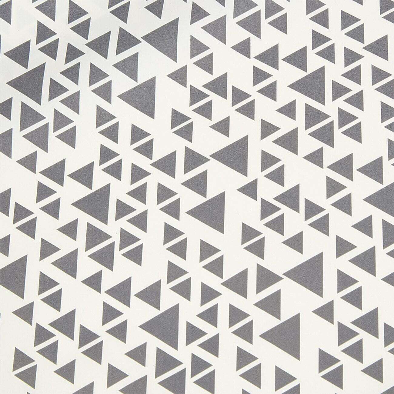 Toile cirée imprimé gris anthracite