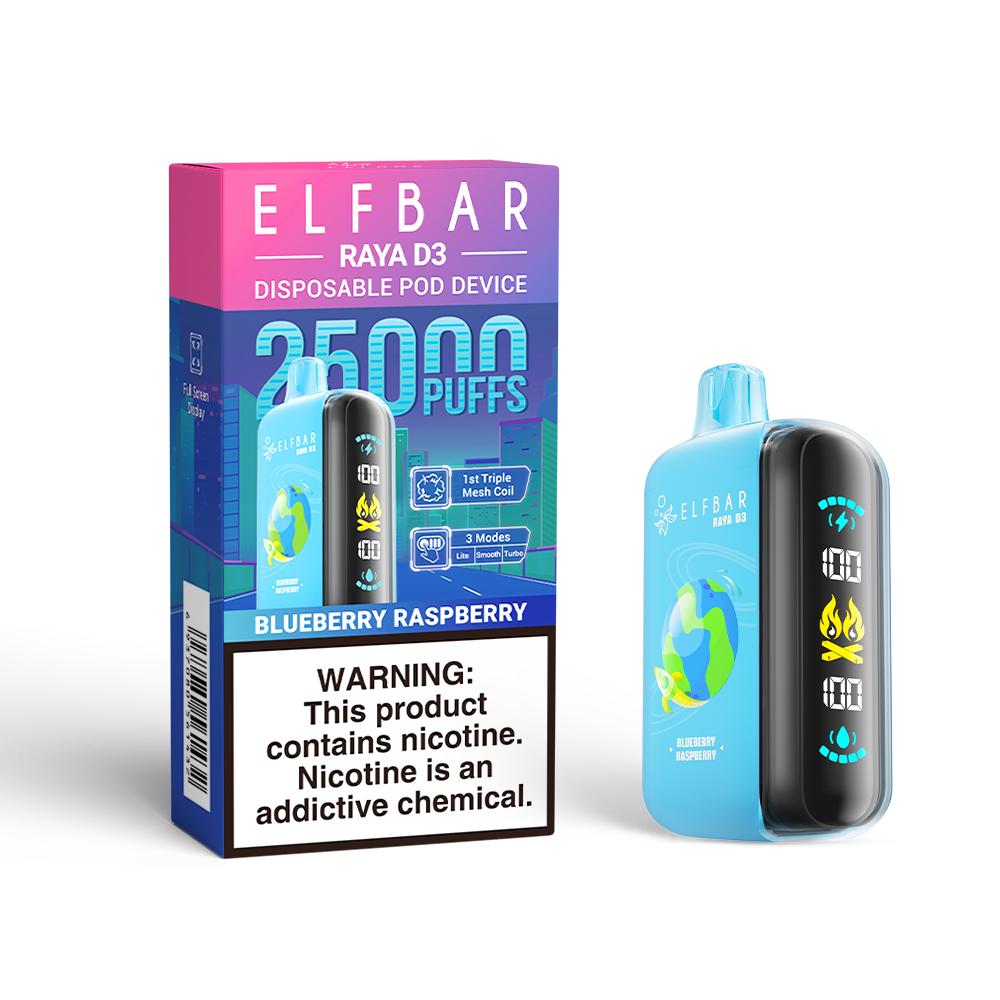 ELF BAR RAYA D3 25000 PUFFS