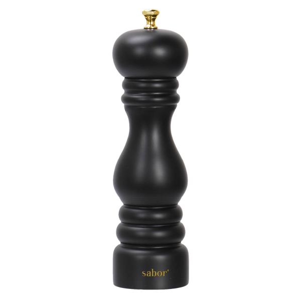 Pepperkvern 25 cm svart/messing