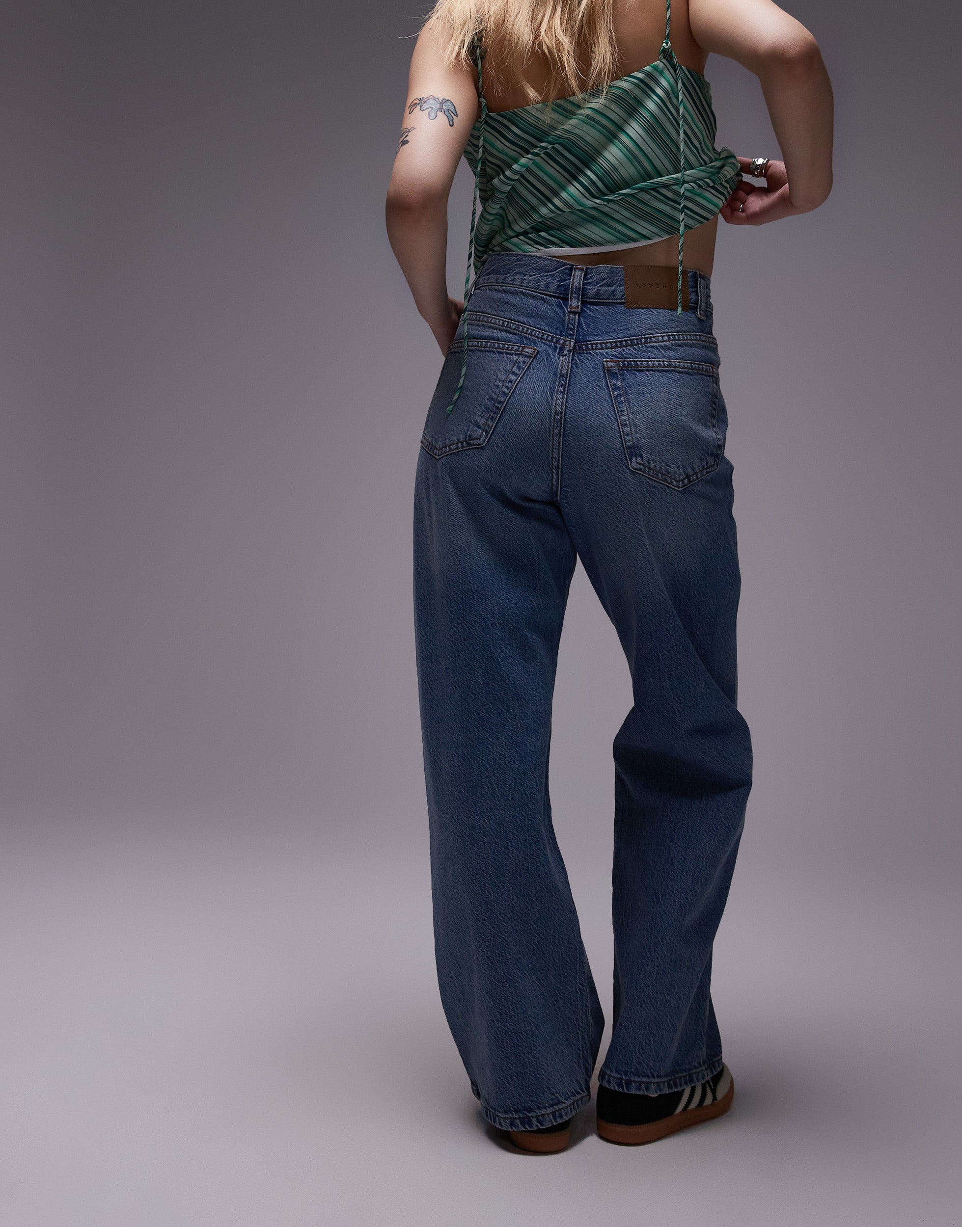 VERO MODA® TOPSHOP Mid rise Loose Fit Jeans