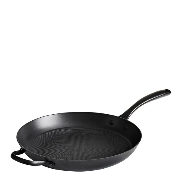 Støpejernspanne med Honeycomb keramisk belegg 32 cm