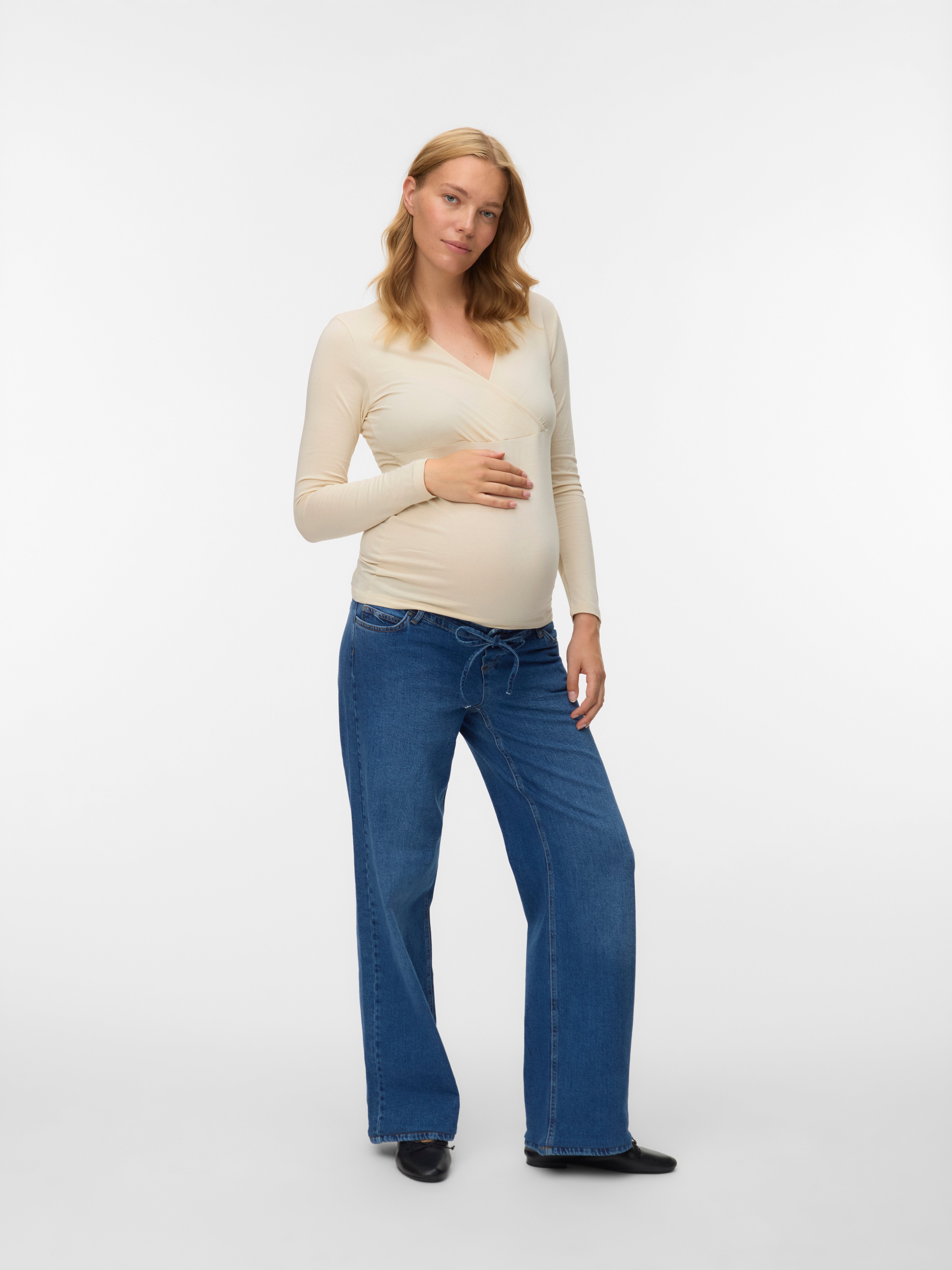 VERO MODA® Bodycon Fit V-Neck Top