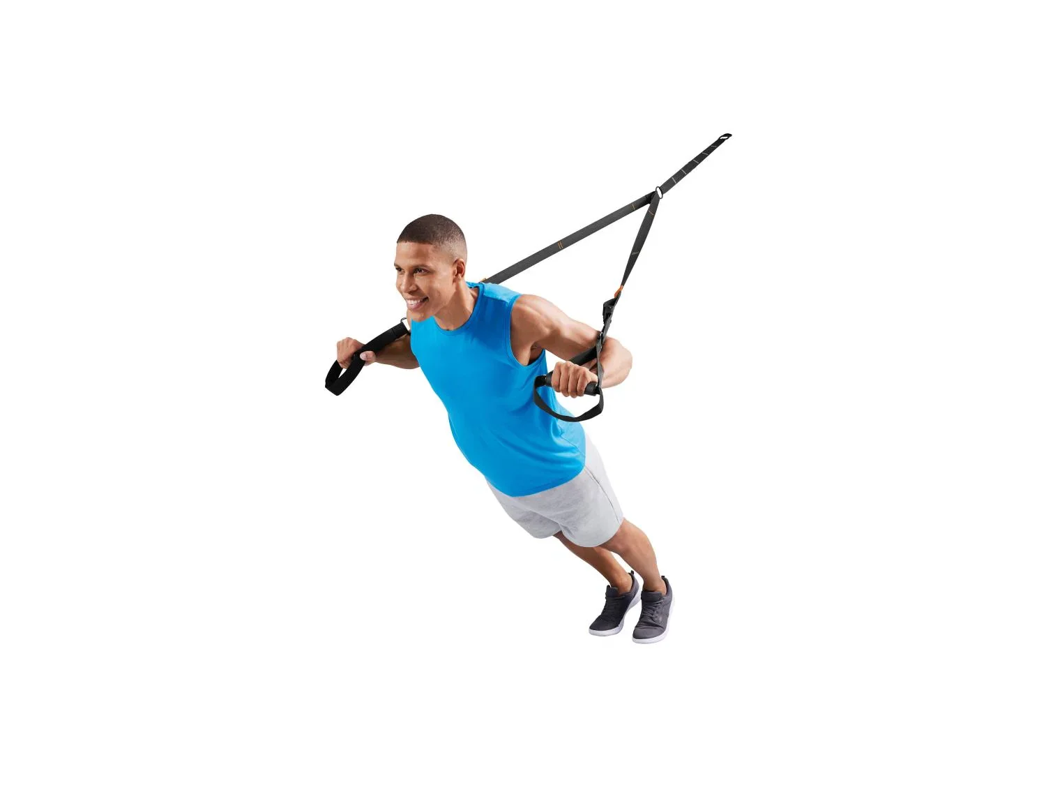 CRIVIT Barre de traction ou sangles de suspension ou poignes de pompes rotatives