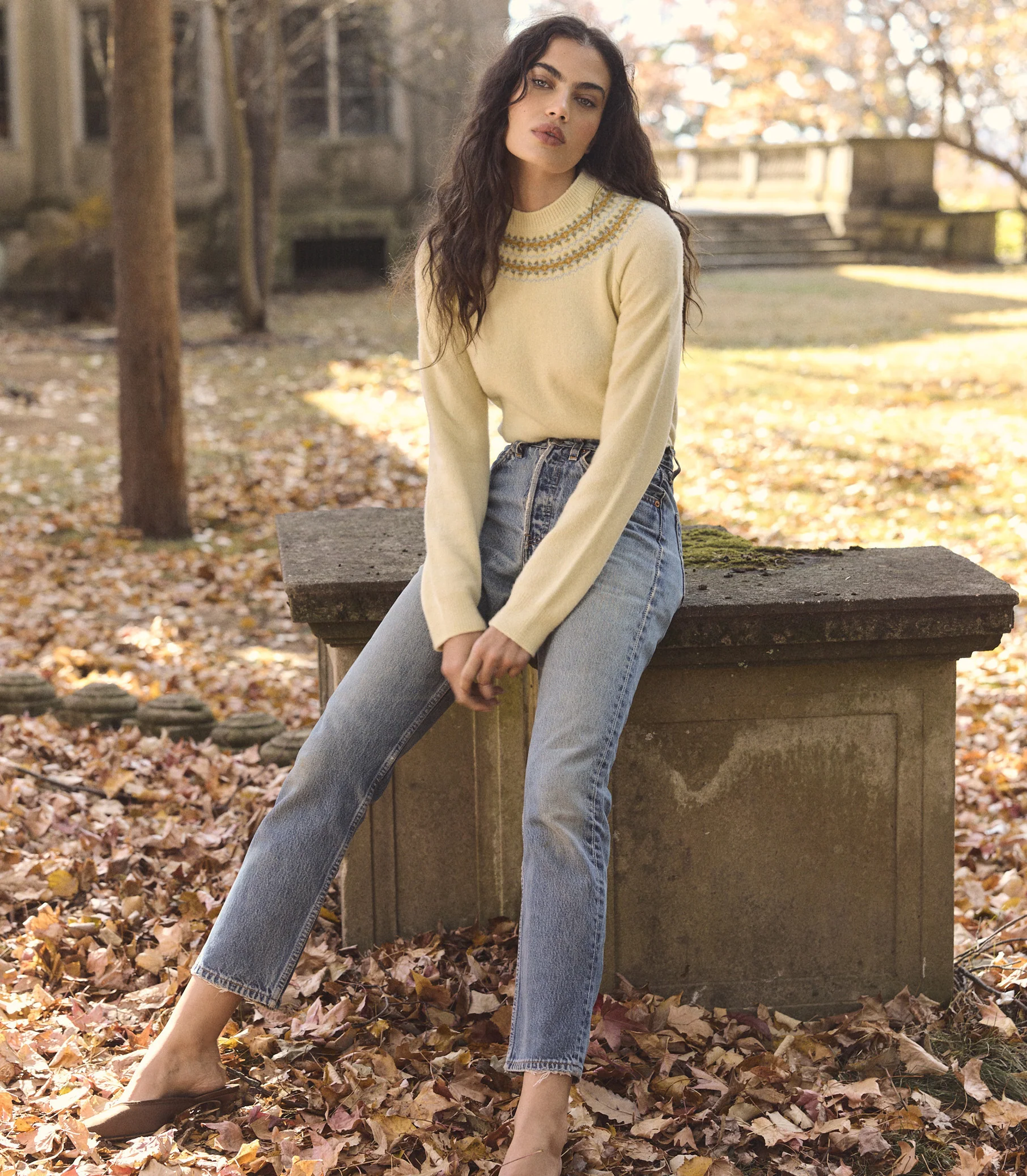 BONIFACE SWEATER -- GATEAU ANNECY FAIR ISLE
