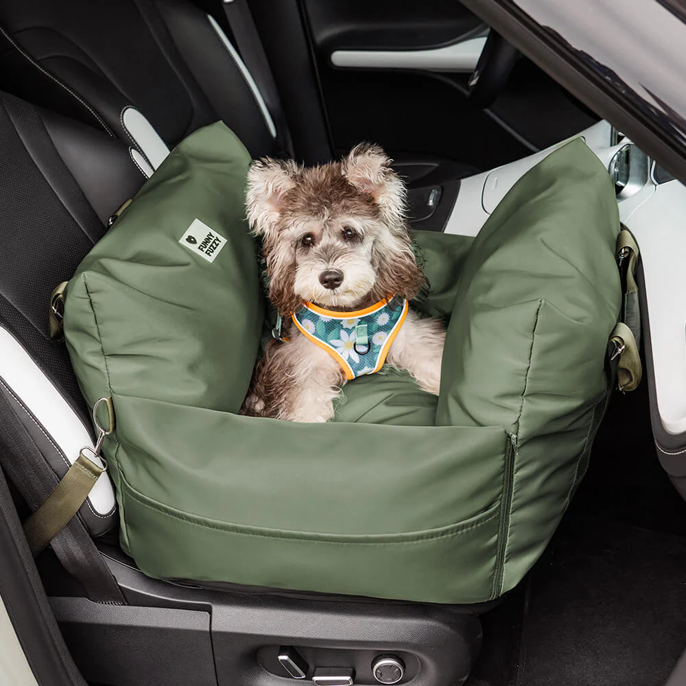 Waterproof Dog Car Seat Bed - First Class