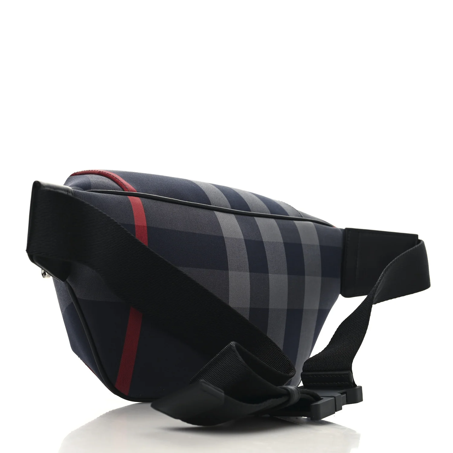 House Check Sonny Bum Bag Navy Grey