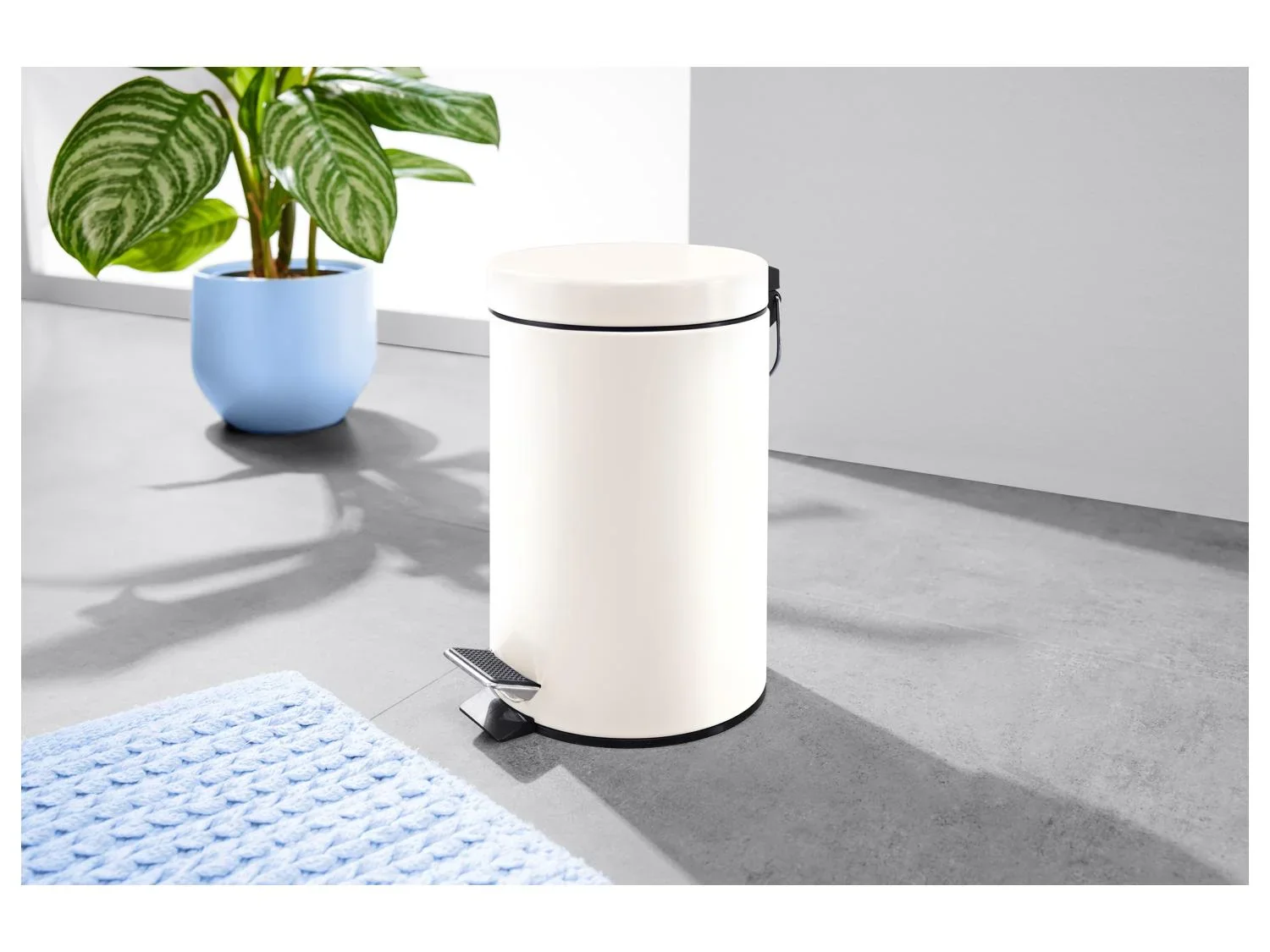 LIVARNO home Poubelle de salle de bains, 3 L