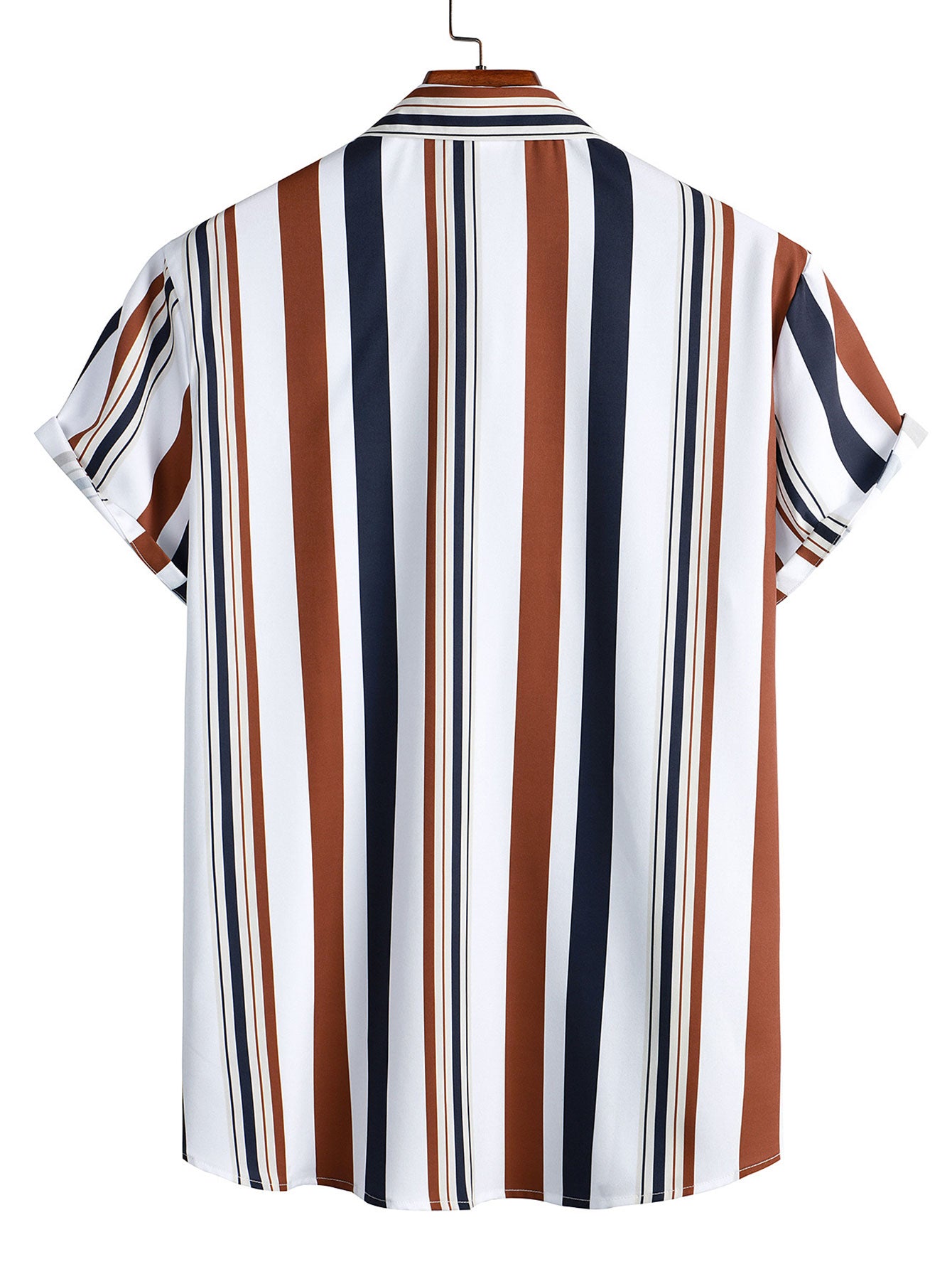 Chemise à rayures colorées