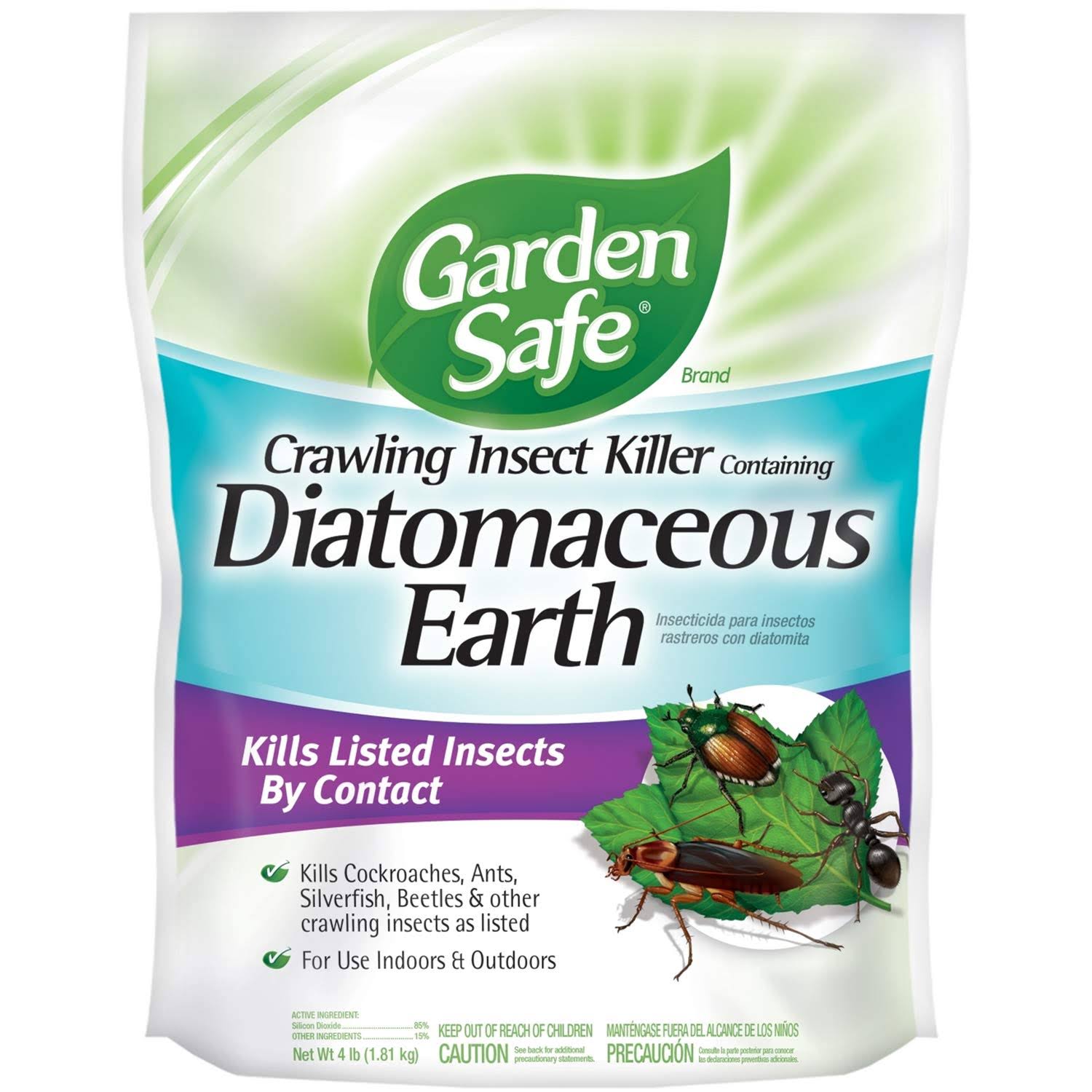 Garden Safe Diatomaceous Earth Crawling Insect Killer - 4 lb