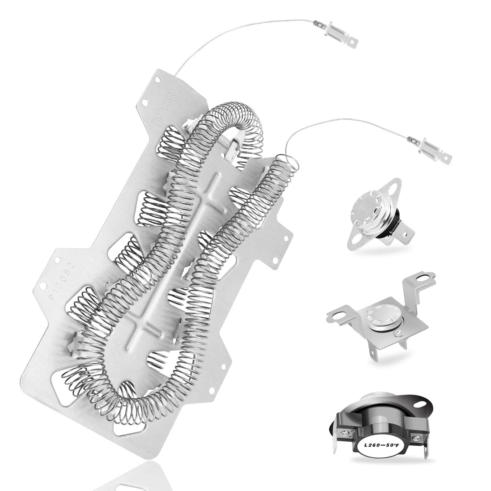 Heating Element for Samsung Dryer DV42H5200EF/A3 dv45h7000ew/a2 DV40J3000EW/A2 DVE50M7450W/A3 DV42H5200EP/A3 DV48H7400EW/A2 DVE50R5200W/A3