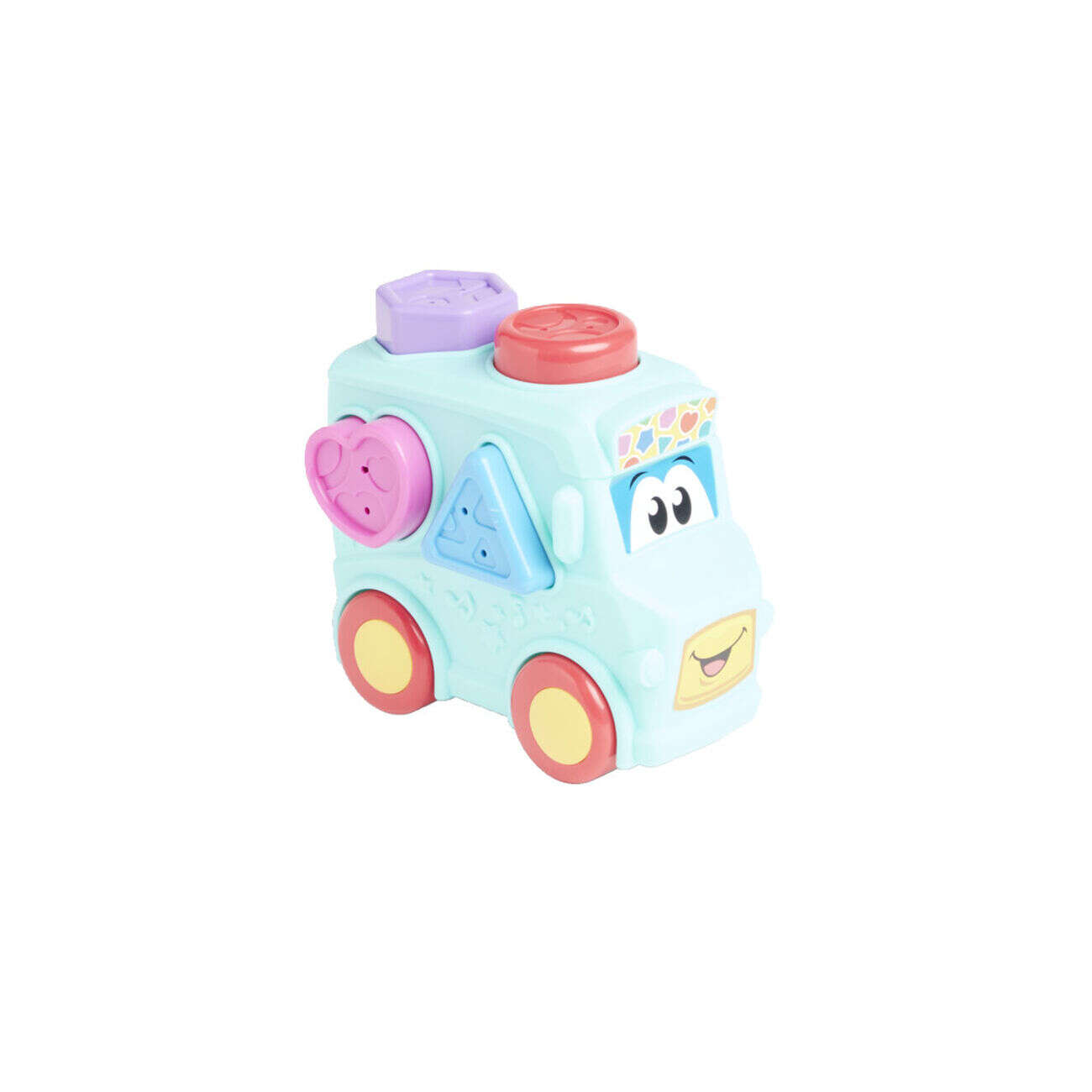 Véhicule éveil avec forme à insérer 16x8,3xH13,5cm