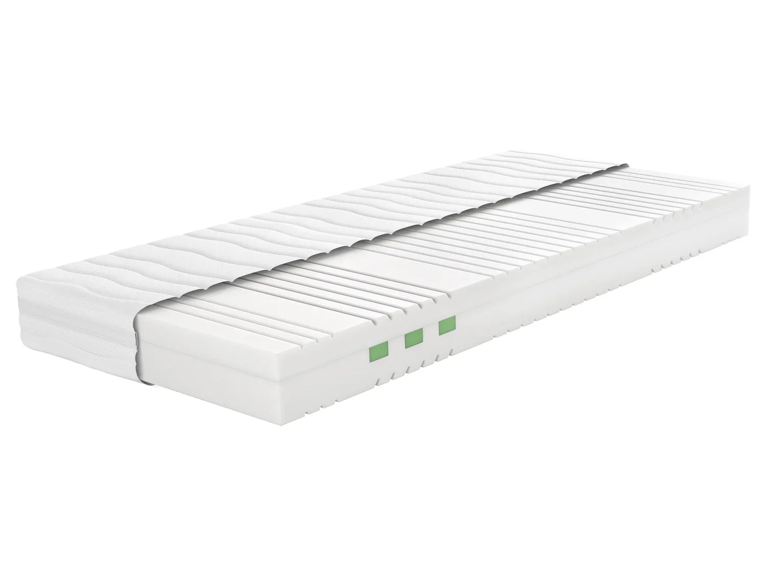 LIVARNO home Matelas en mousse froide, 7 zones, H3, 80 x 200 cm