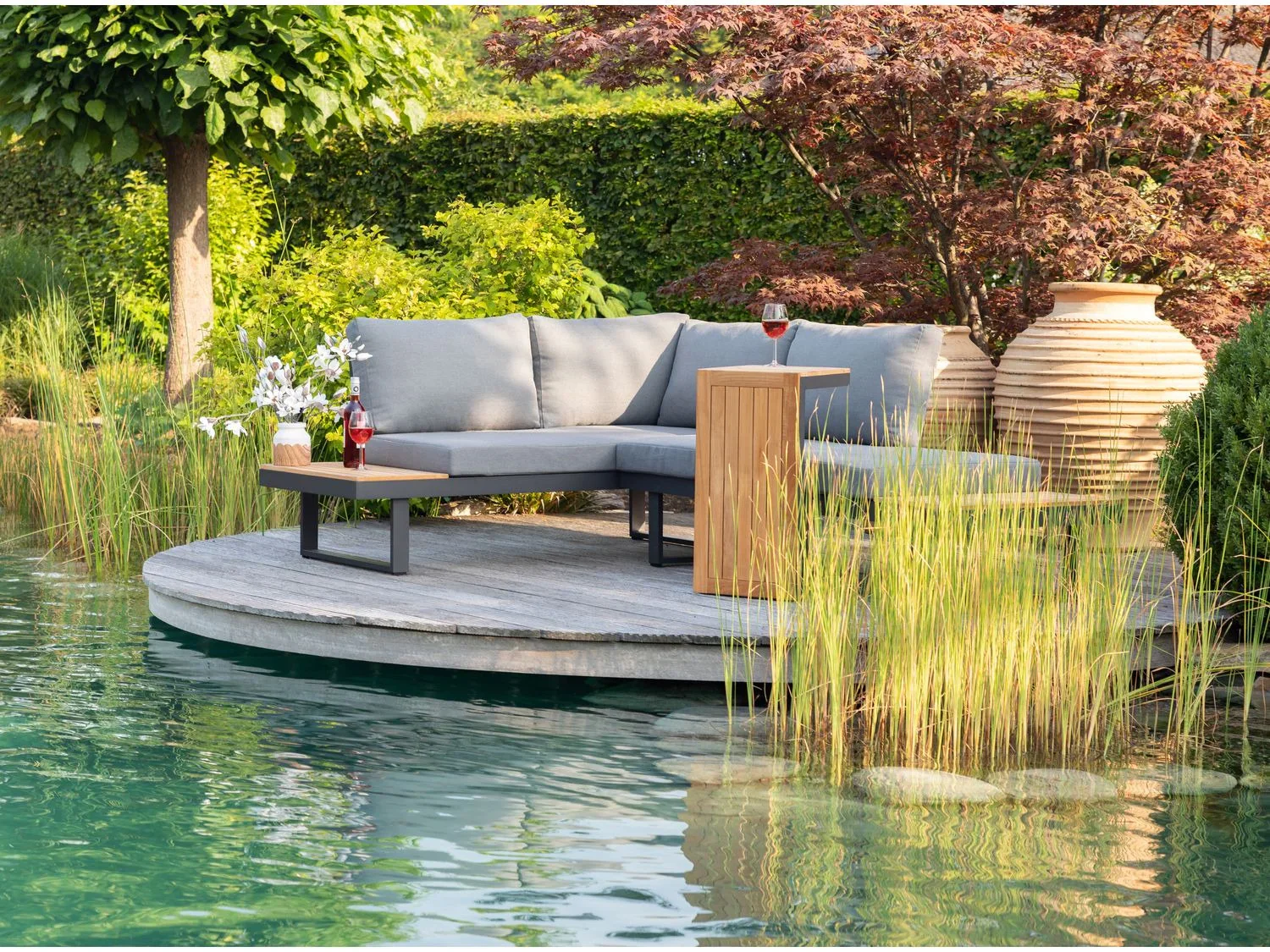 Greemotion Salon de jardin San Jose, 3 pices