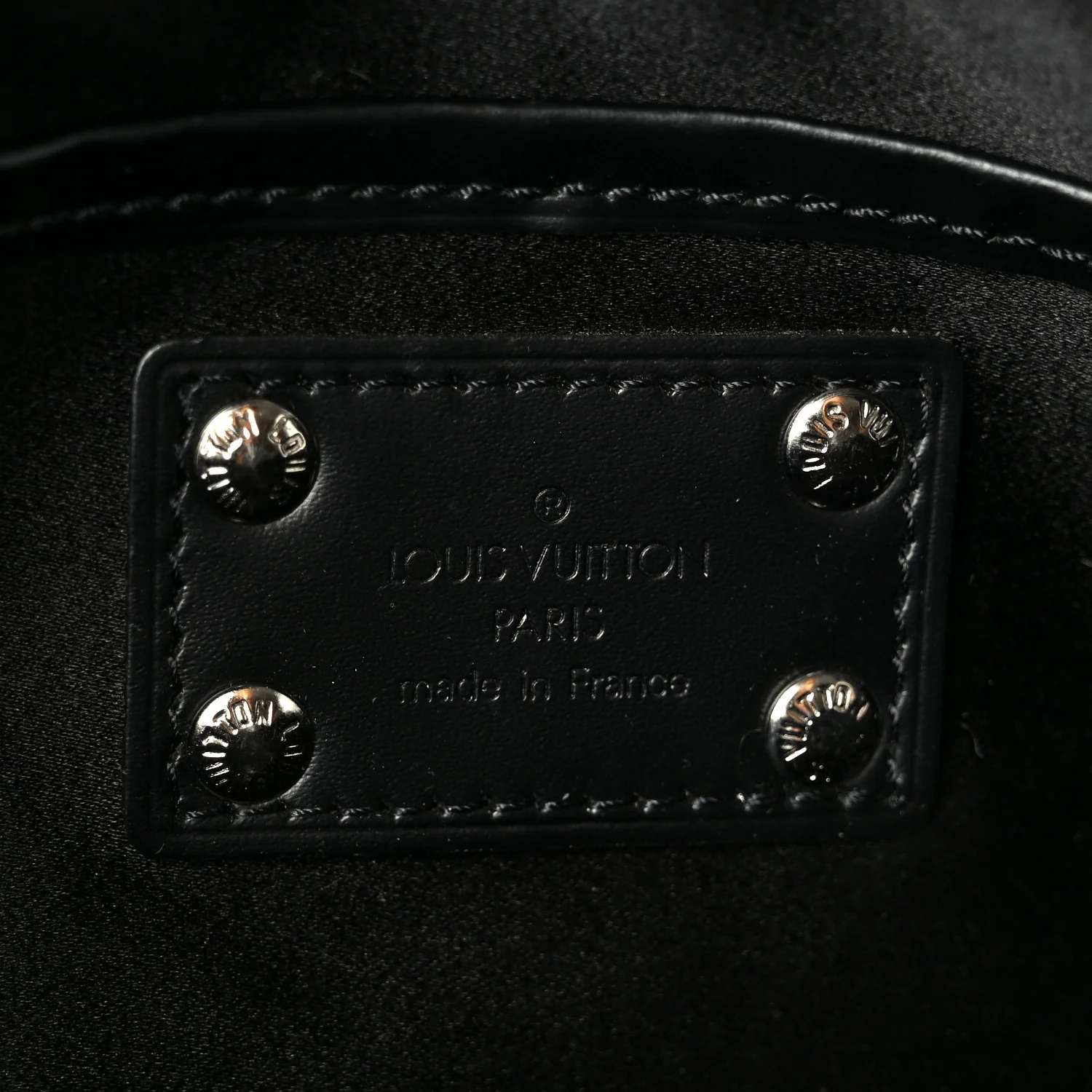 Satin Mini Monogram Conte De Fees Pochette Black