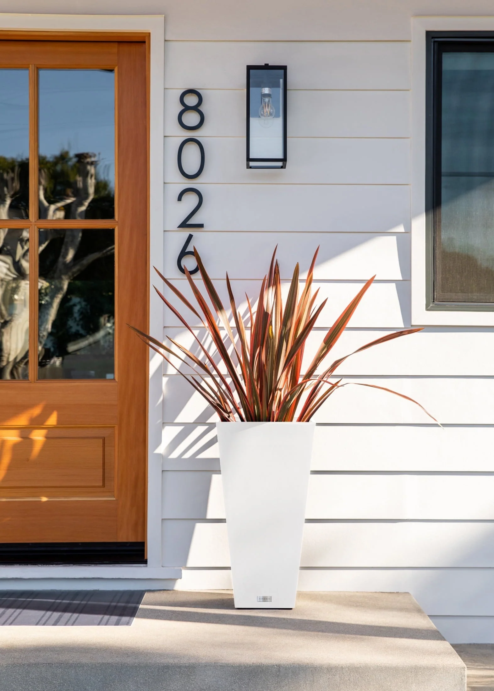 Pure Series Midland 30" Planter 2 Pack White Image 5