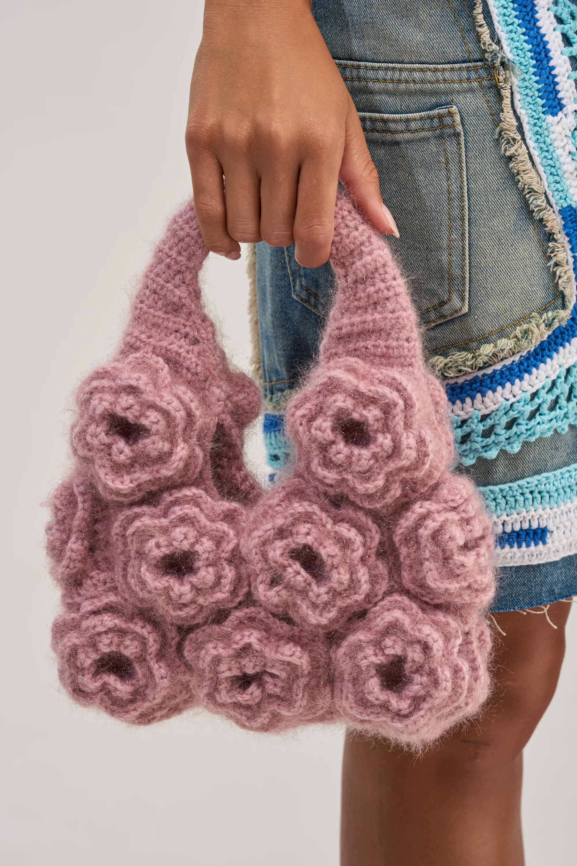 FLORETS CROCHET PURSE - Akira Store