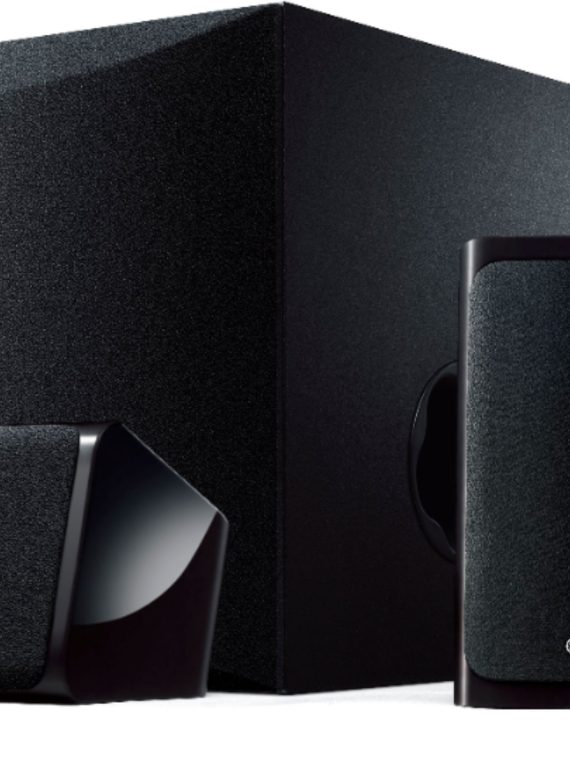 Yamaha 2025 – Système d'enceintes home cinéma 4K 5.1 canaux avec caisson de basses amplifié et streaming Bluetooth – Noir