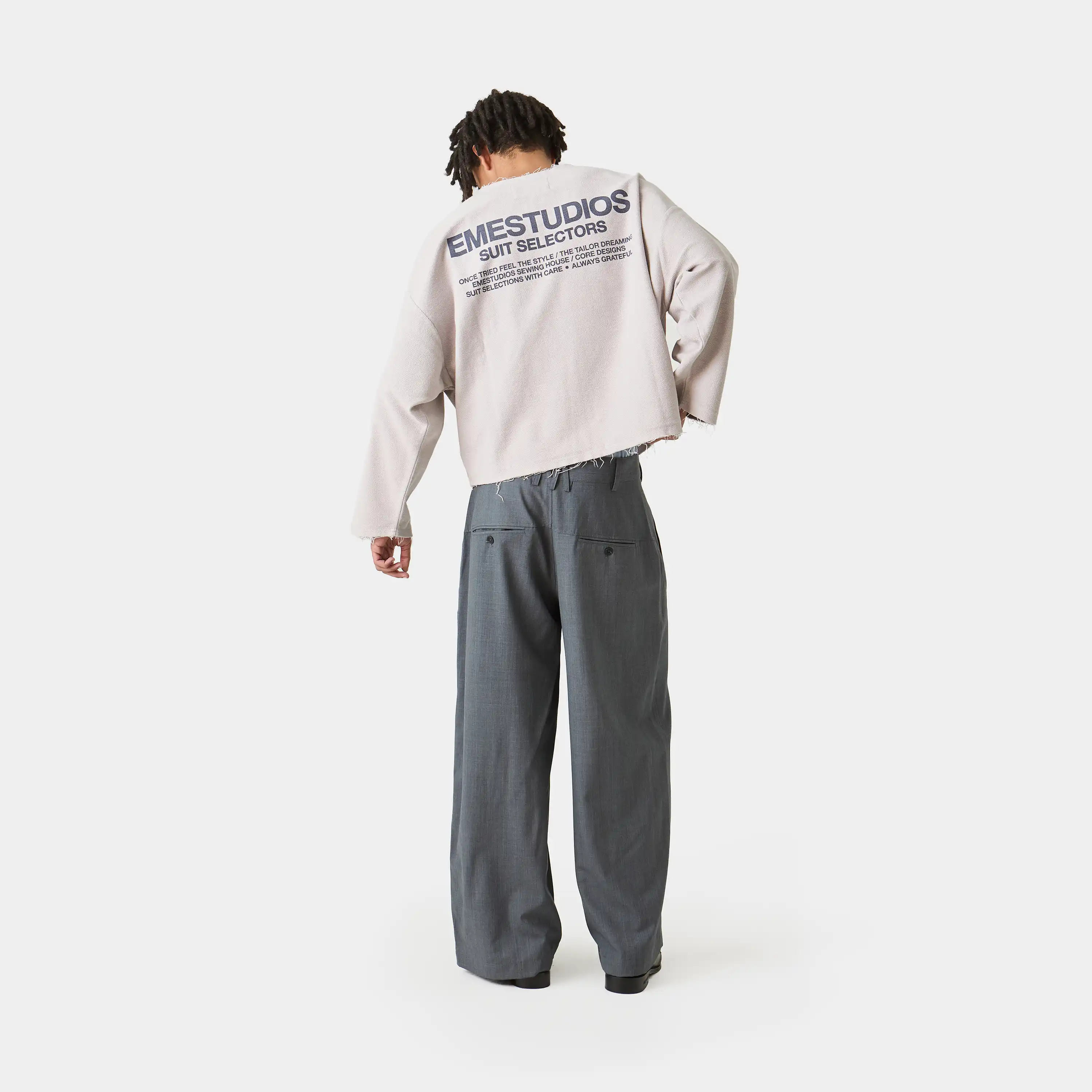 Suit Off Sand Oversized Crewneck