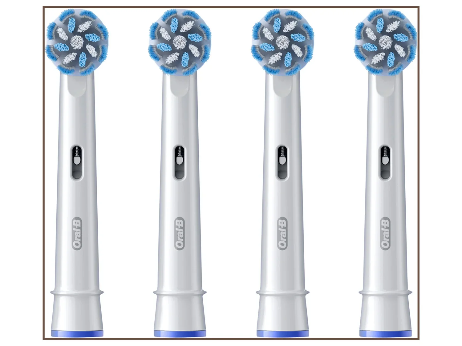 Oral-B Lot de 4 brossettes Pro Sensitive Clean