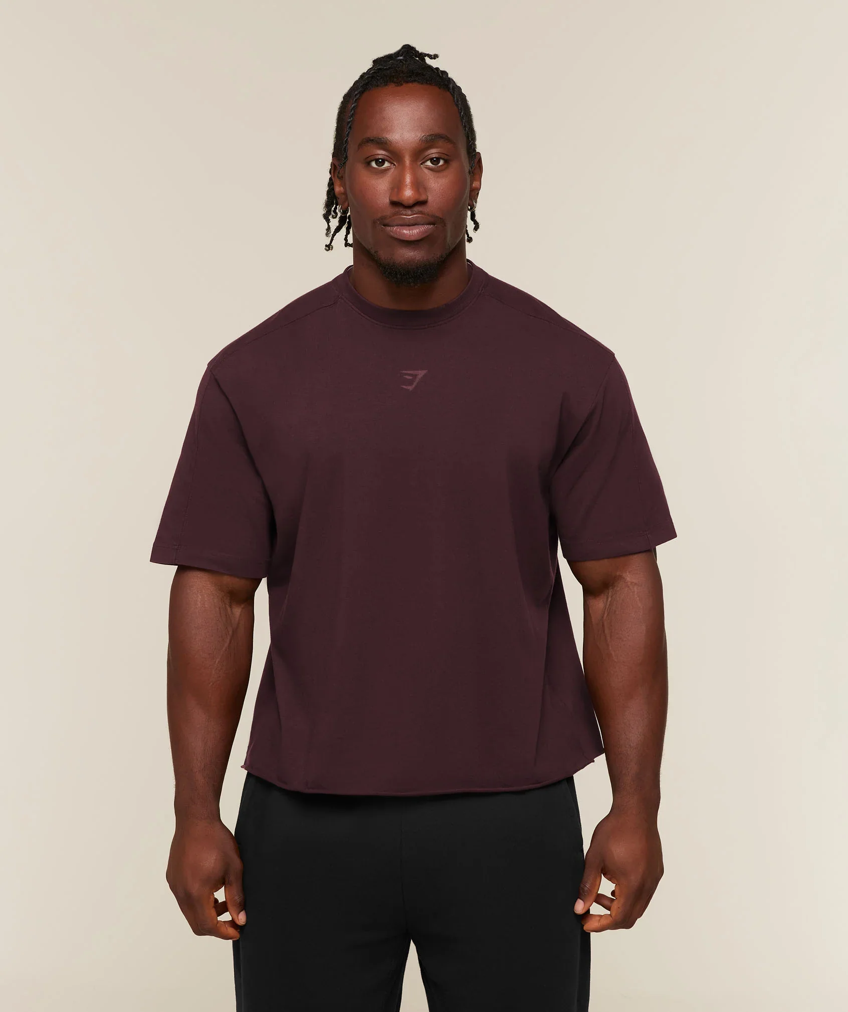 Power Washed Oversized T-Shirt - Cherry Purple/Wash