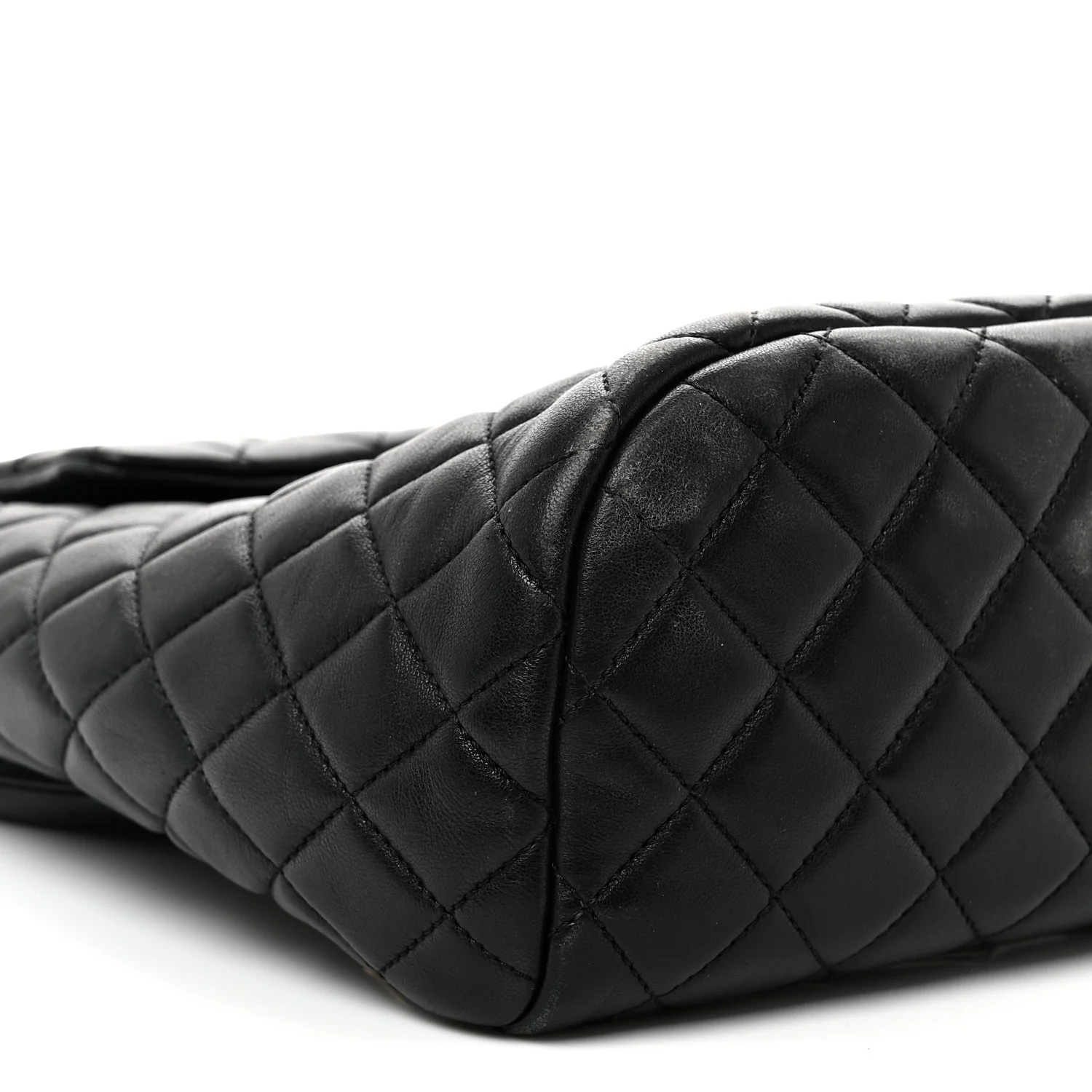 Lambskin Quilted Small Urban Spirit Backpack Black
