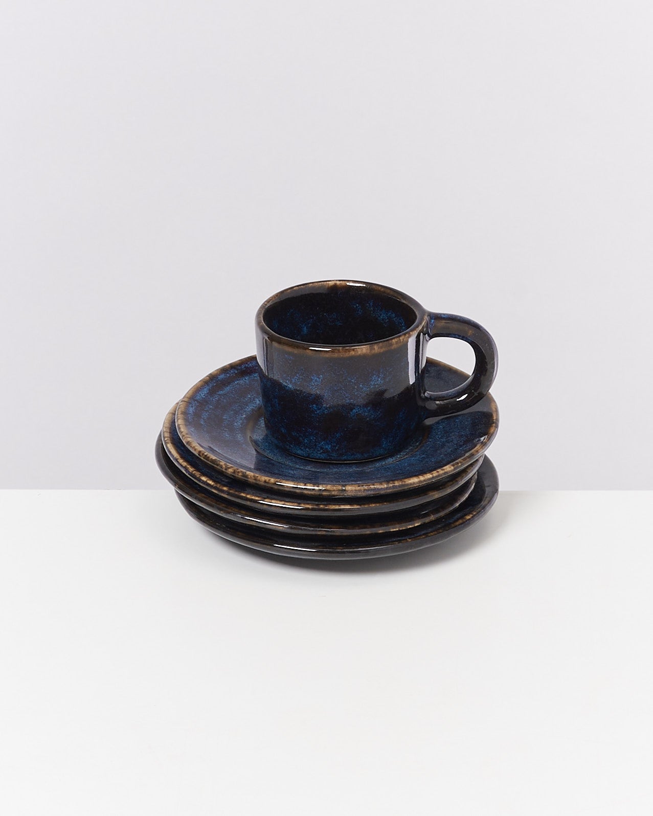 CORDOAMA - ESPRESSO SAUCER DARK BLUE