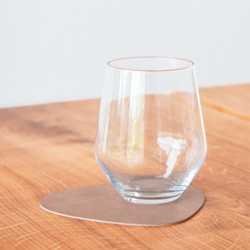 Curve Nupo glassbrikke brun