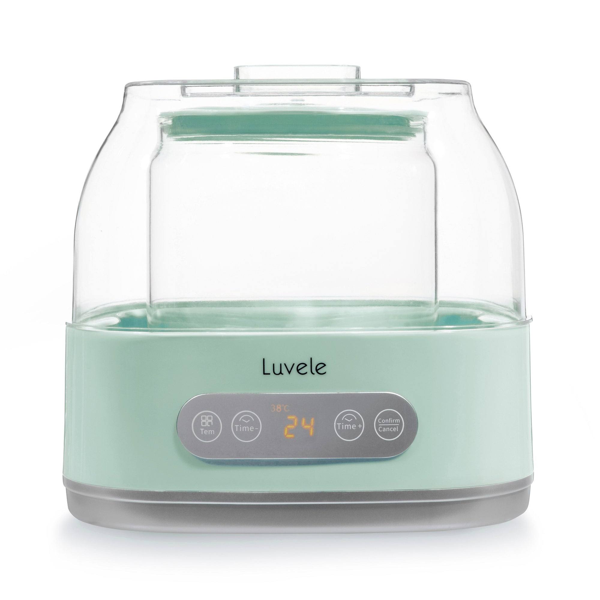 Luvele L Household Yogurt Maker Machine | 2.1qt (2L) Glass Container SCD & Gaps Diet