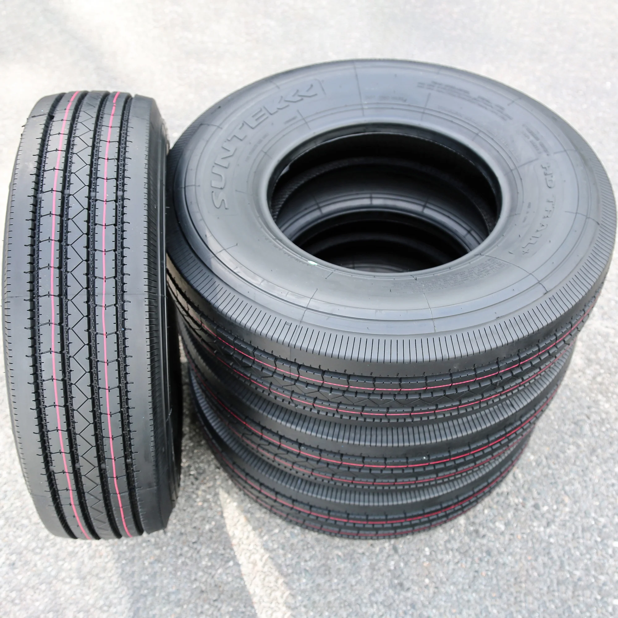 Suntek HD Trail + All Steel ST225/75R15 225/75R15 123/119M G 14 Ply Trailer Tire