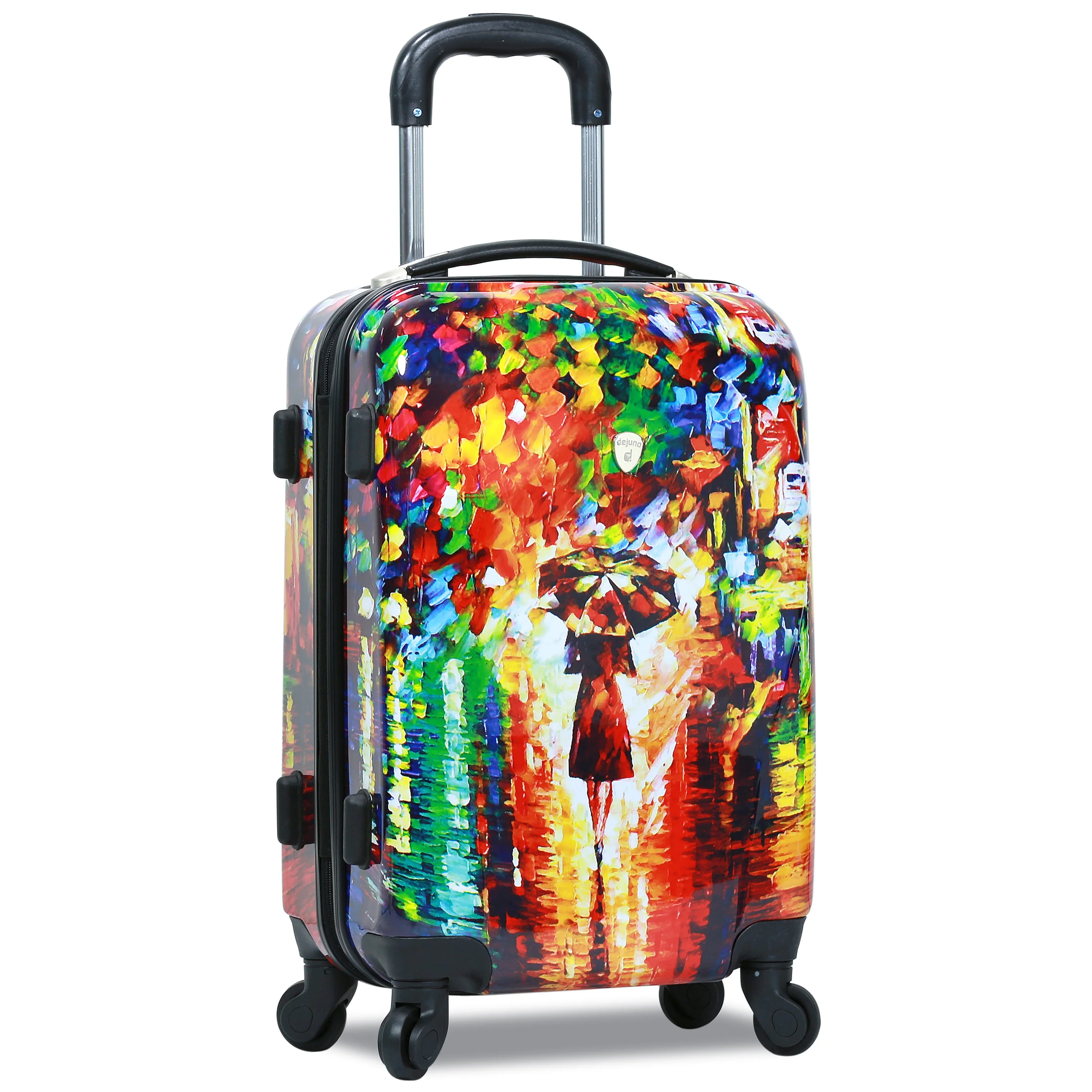 Dejuno Parisian Nights Hardside 3 - PC Spinner Luggage Set