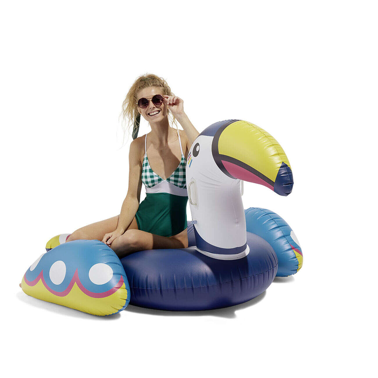 Île gonflable XL toucan