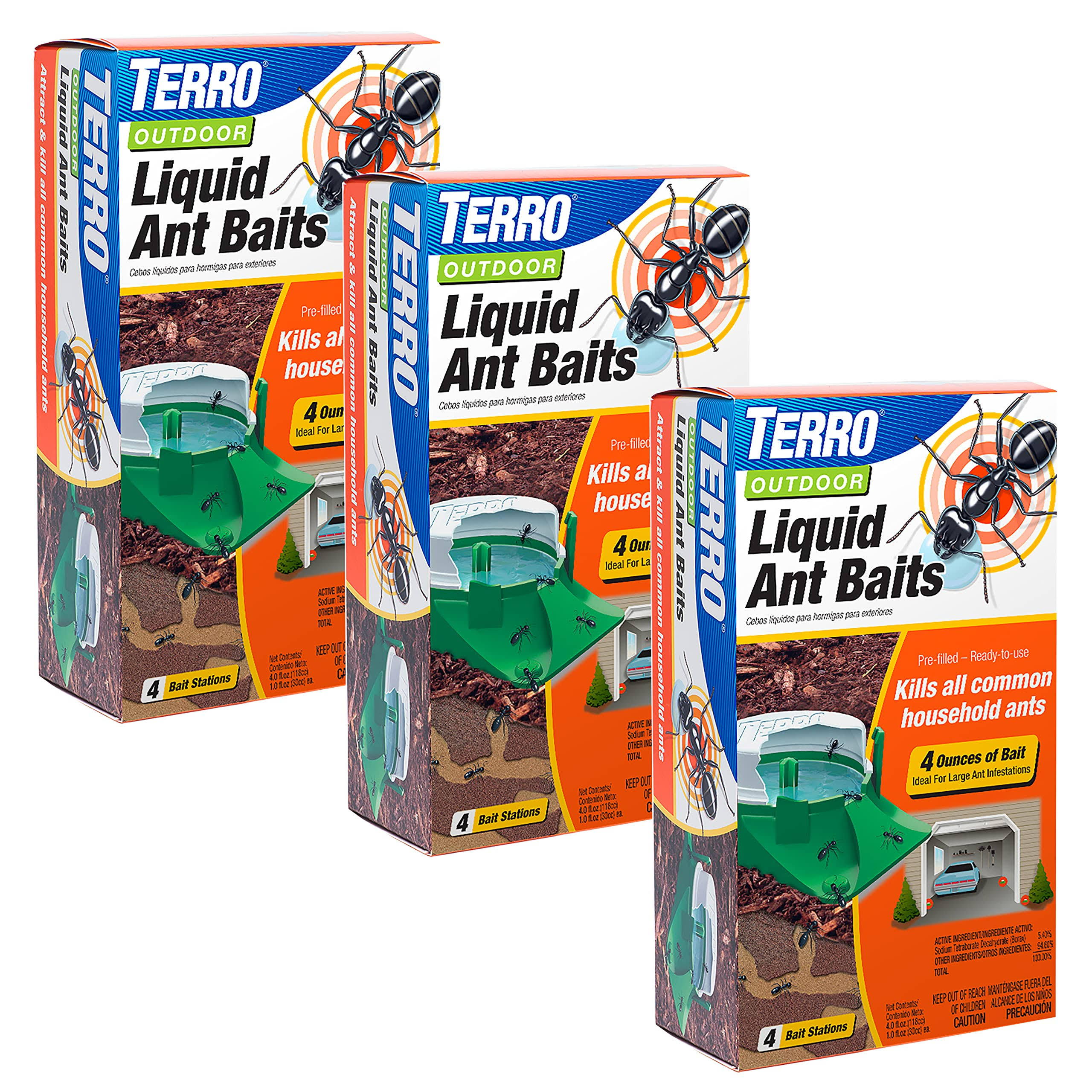 Terro T1804-3SR Outdoor Liquid Ant Baits