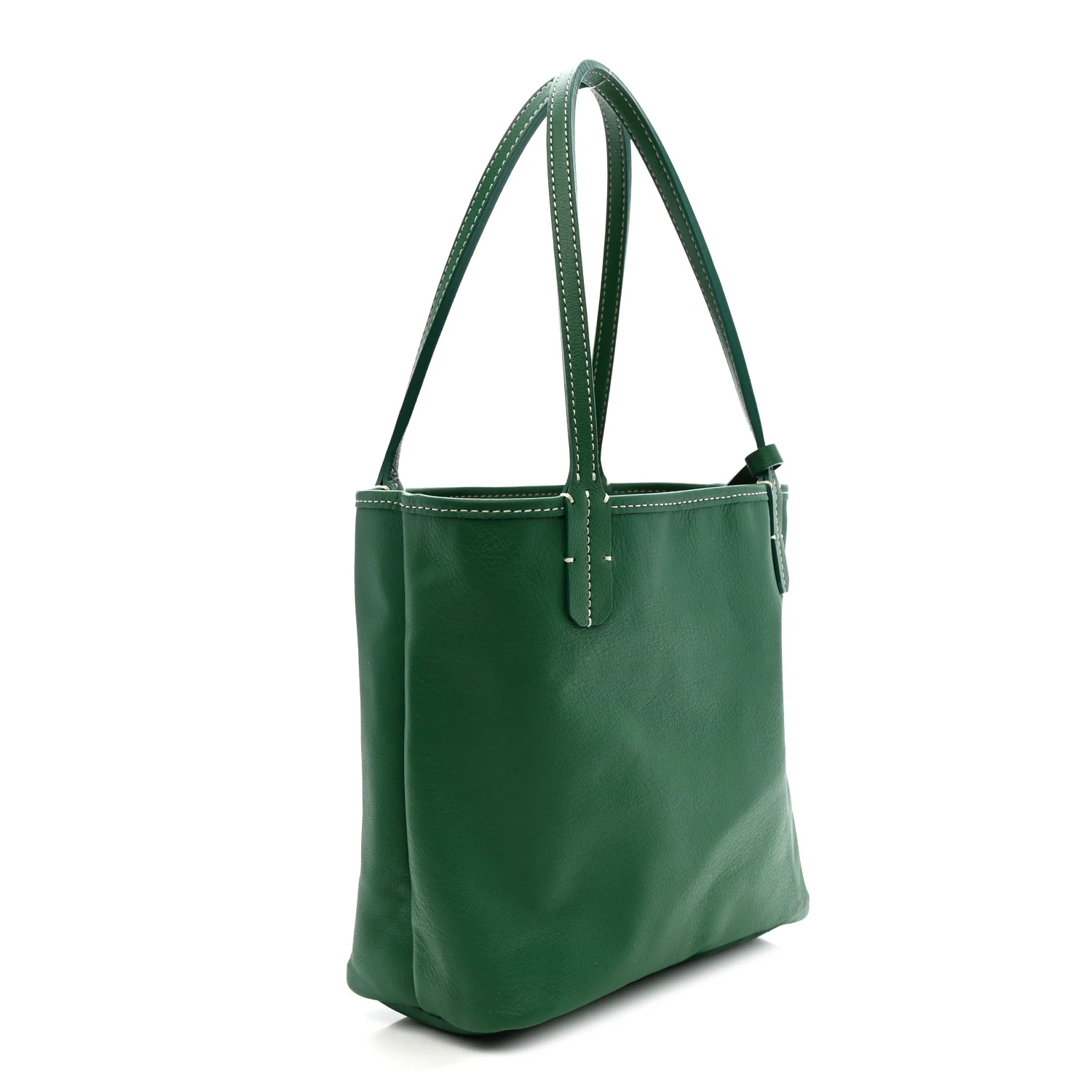 Goyardine Reversible Mini Anjou Green