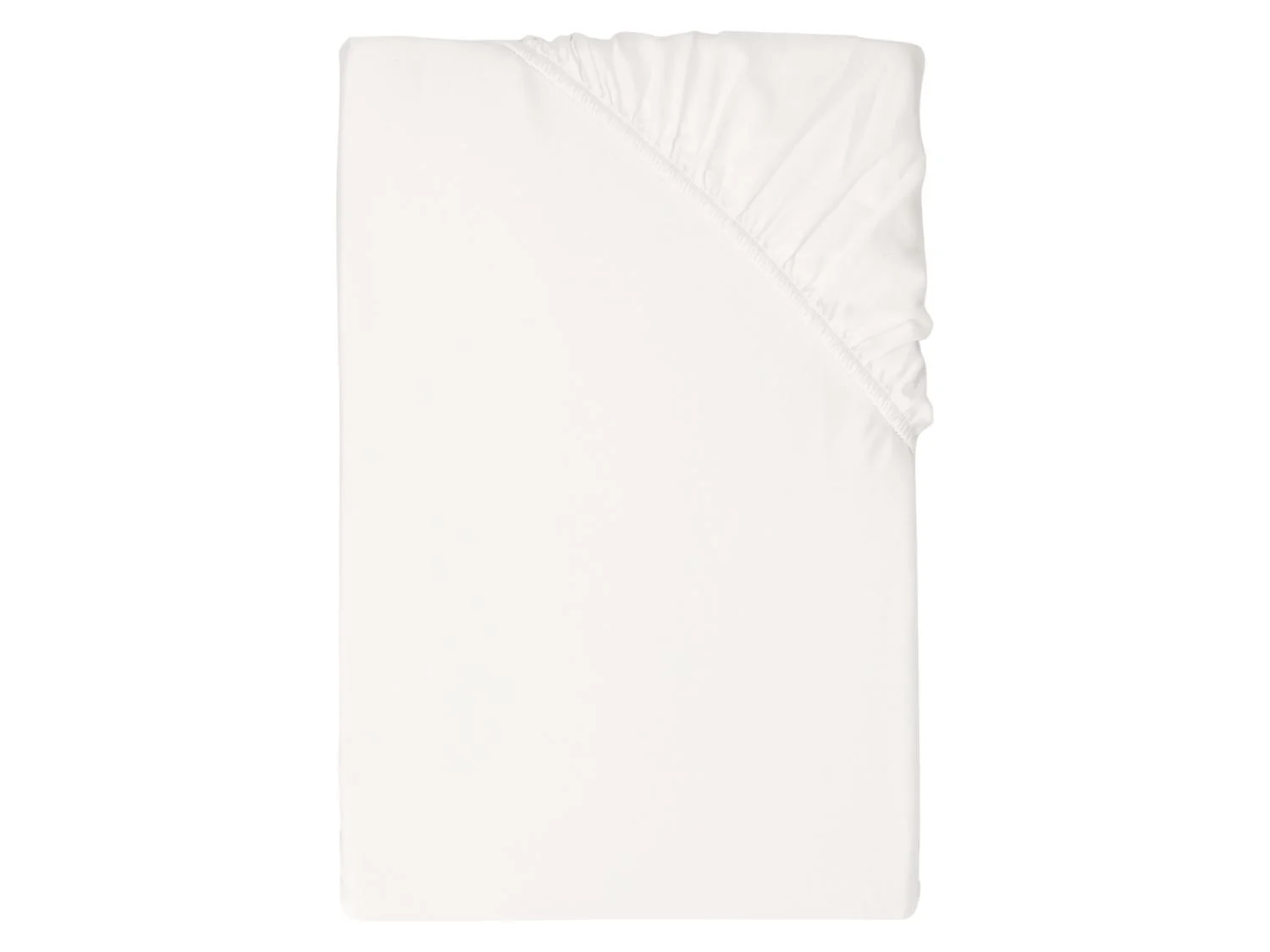 LIVARNO Drap-housse satin de coton et bambou mlangs, 180 - 200 x 200 cm