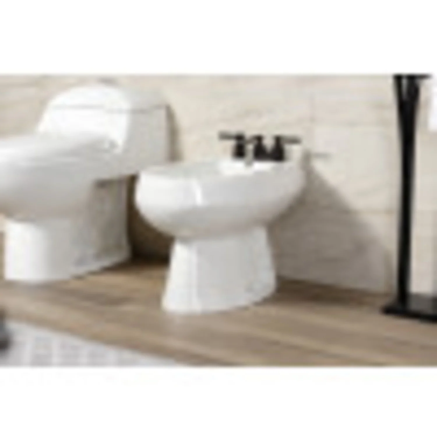 Kingston Brass Kaiser KB6322DKL 3-Handle Bidet Faucet, Polished Brass