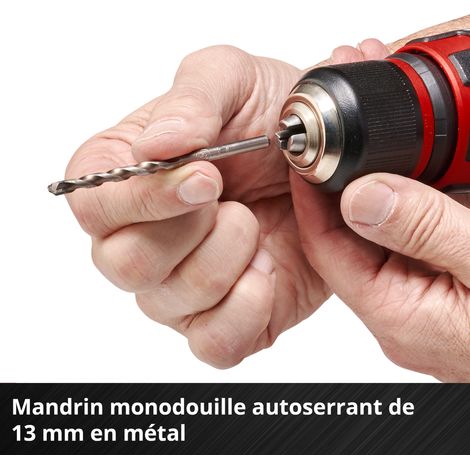 Einhell Perceuse Visseuse à percussion sans fil TE-CD 18/48 Li-i-Solo PXC (Li-ion, 18V, Couple 48 Nm) Livré sans Batterie et Chargeur — vue 3