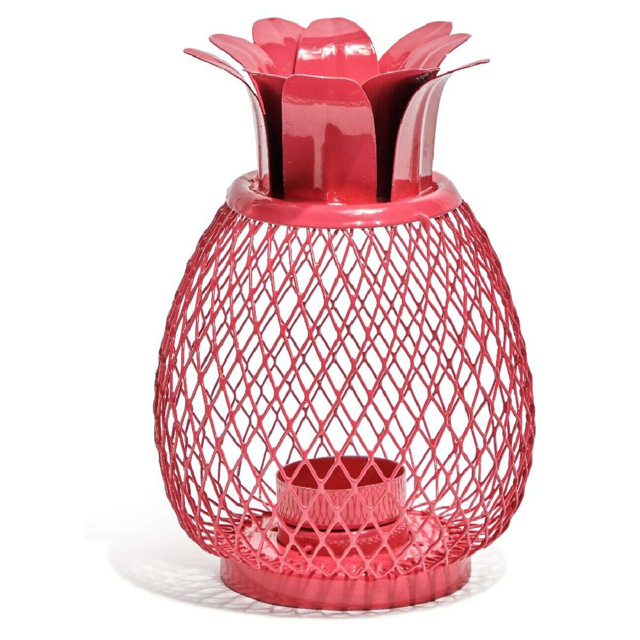 Photophore ananas en métal