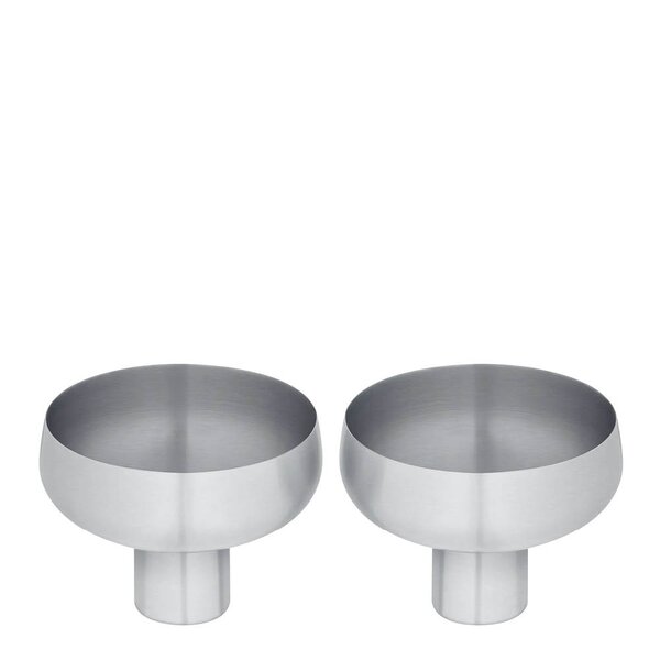 Koyoi champagneglass coupe stål 9 cl 2 stk