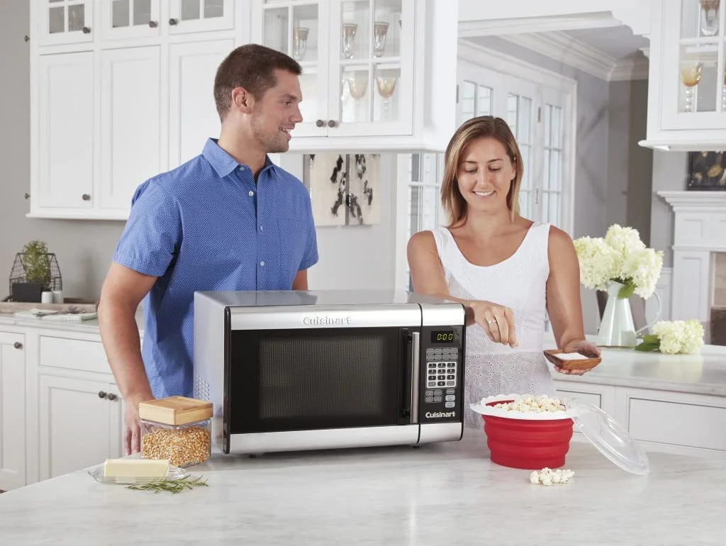 Restored Cuisinart CMW - 100 1 - Cubic - Foot Stainless Steel Microwave Oven, Silver (Refurbished)
