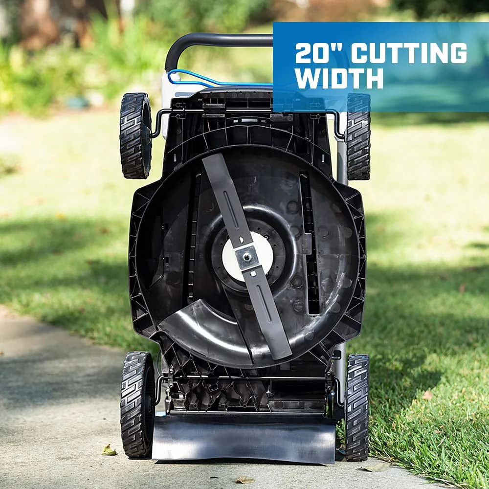 HART 40-Volt 20-inch Cordless Brushless Push Mower Kit, (1) 6.0Ah Lithium-Ion Battery(6.0 Ah Lithium-Ion Battery) - Image 8