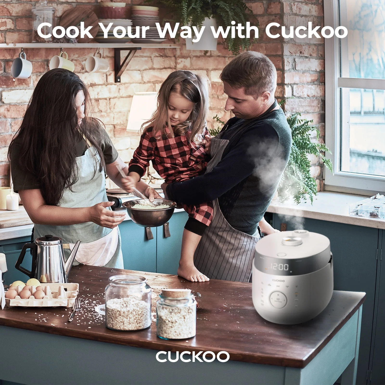 10 Cup Dry Induction Heating Twin Pressure Rice Cooker with Micom Logic Tech, Nonstick Pot, Warmer, 25 Menu Modes and Voice Guide in White (CRP-LHTR1009FW)(10-Cups (Uncooked)) - Image 7