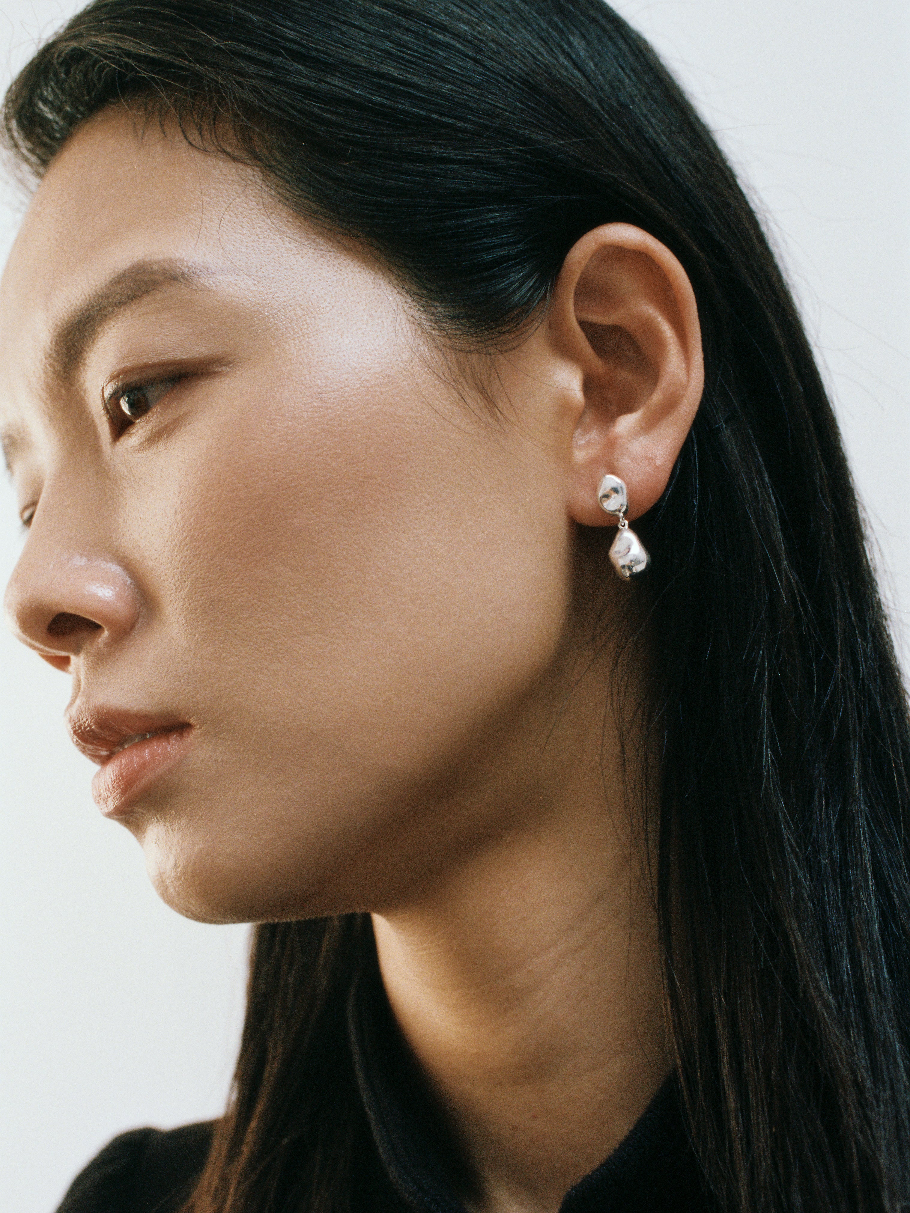 Pinto Earrings in Sterling Silver