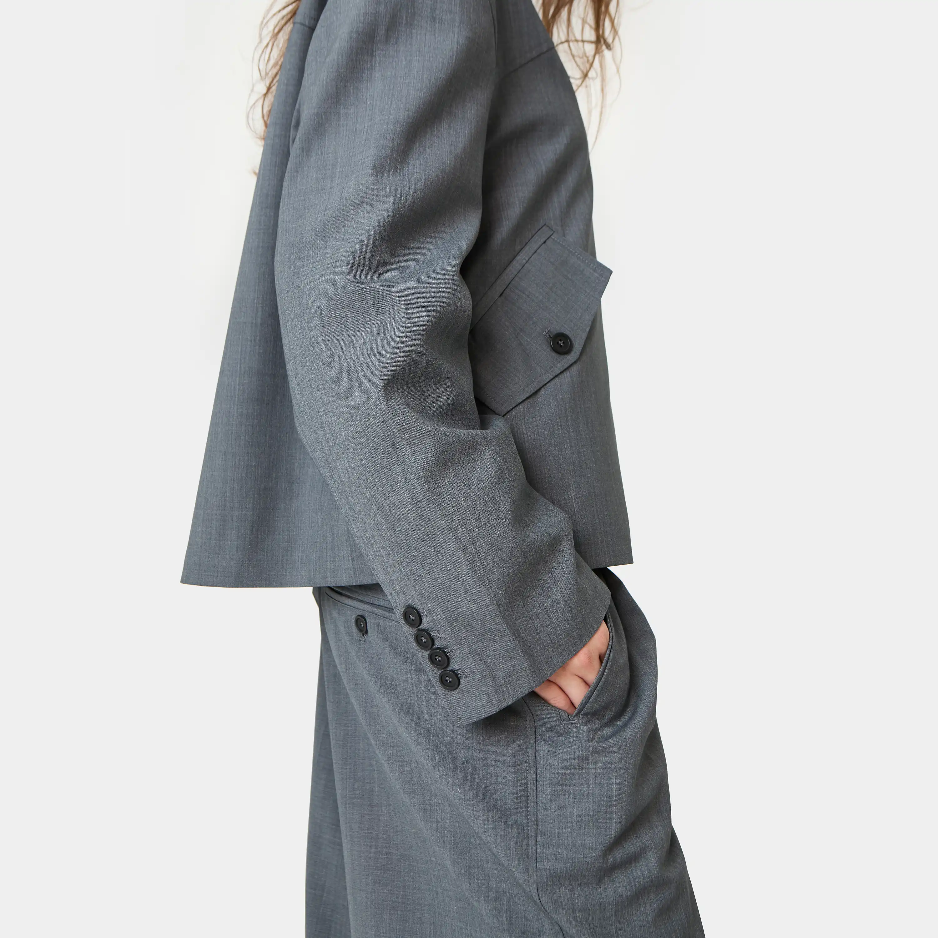Orbit Slate Grey Blazer