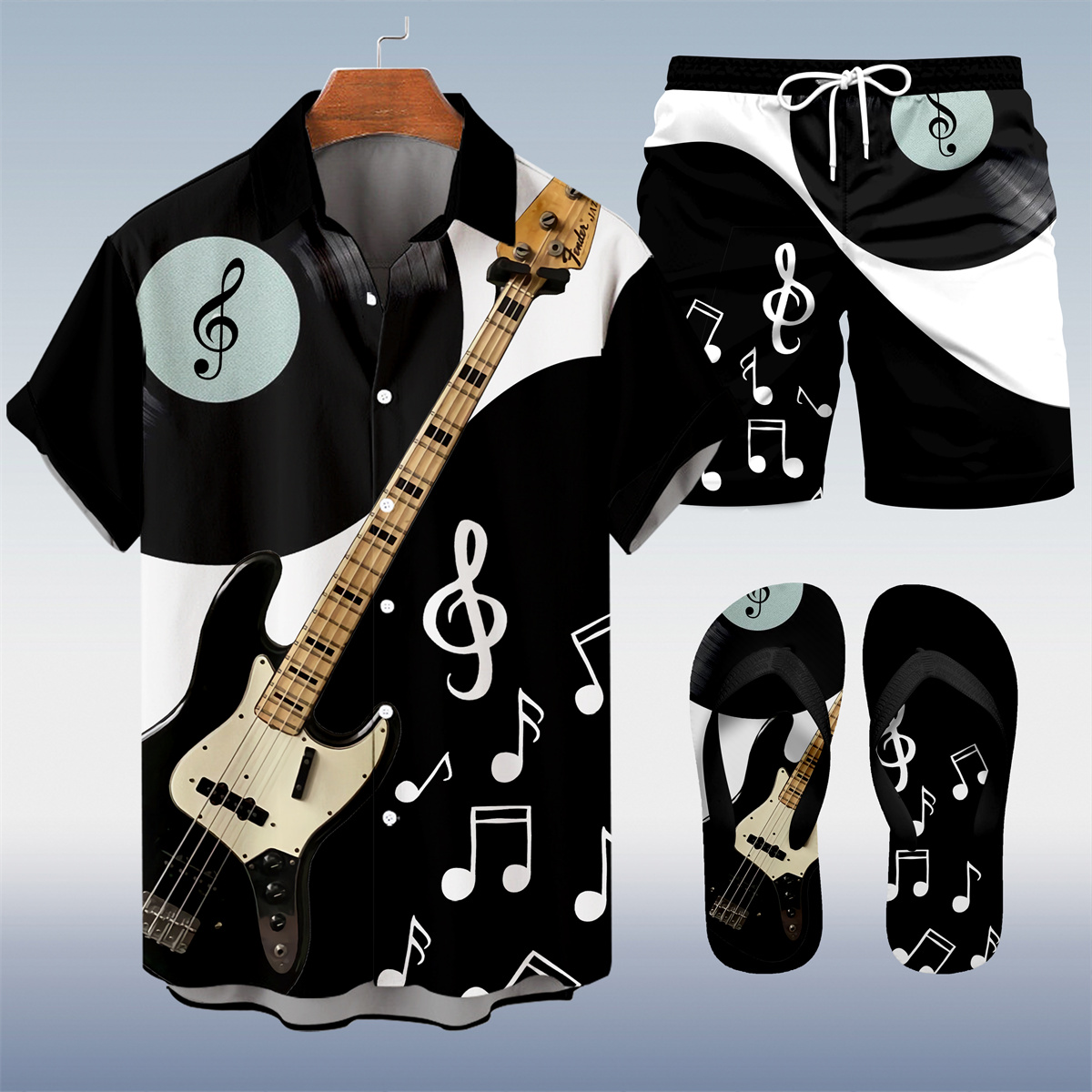Ensemble trois pièces Suitmens pour homme, imprimé Tiki Party Hawaïen, référence 024