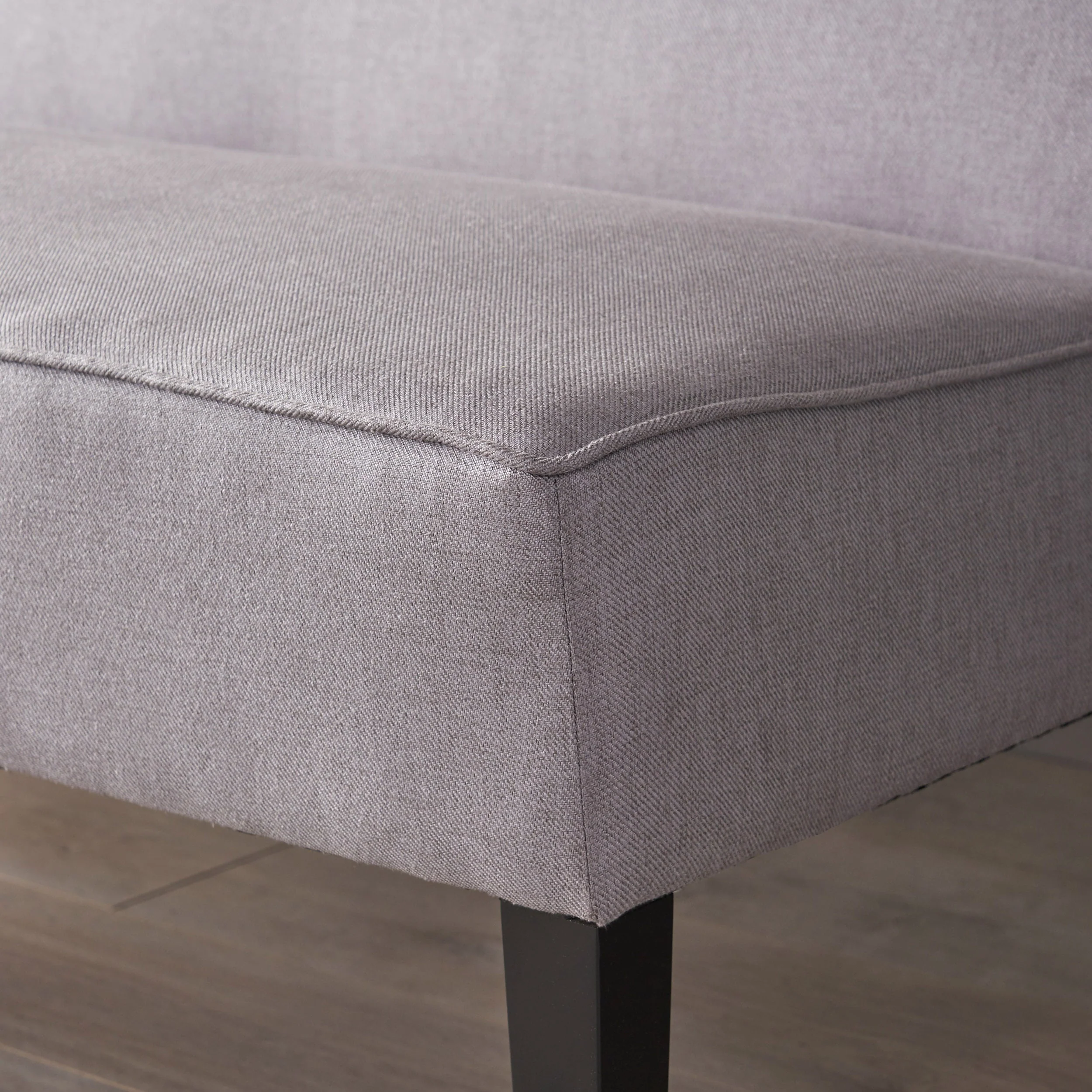 Desmond Fabric Love Seat,Light Gray - Image 8